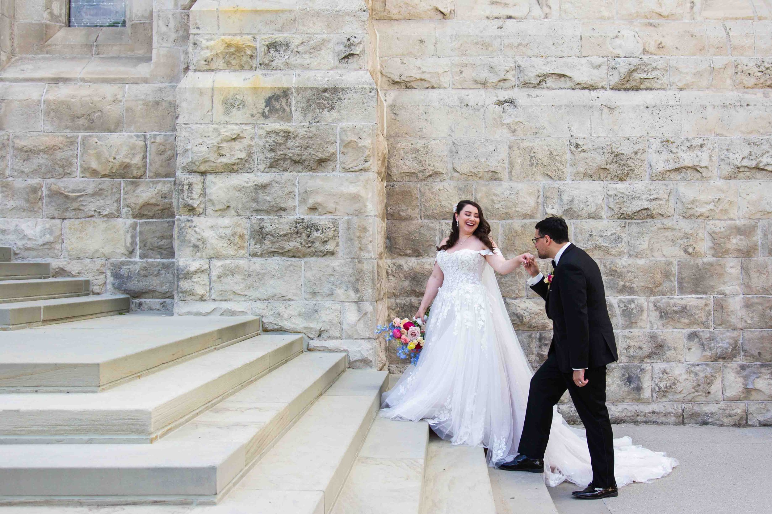 Basilica of Our Lady Immaculate Wedding Ceremony Guelph Ontario