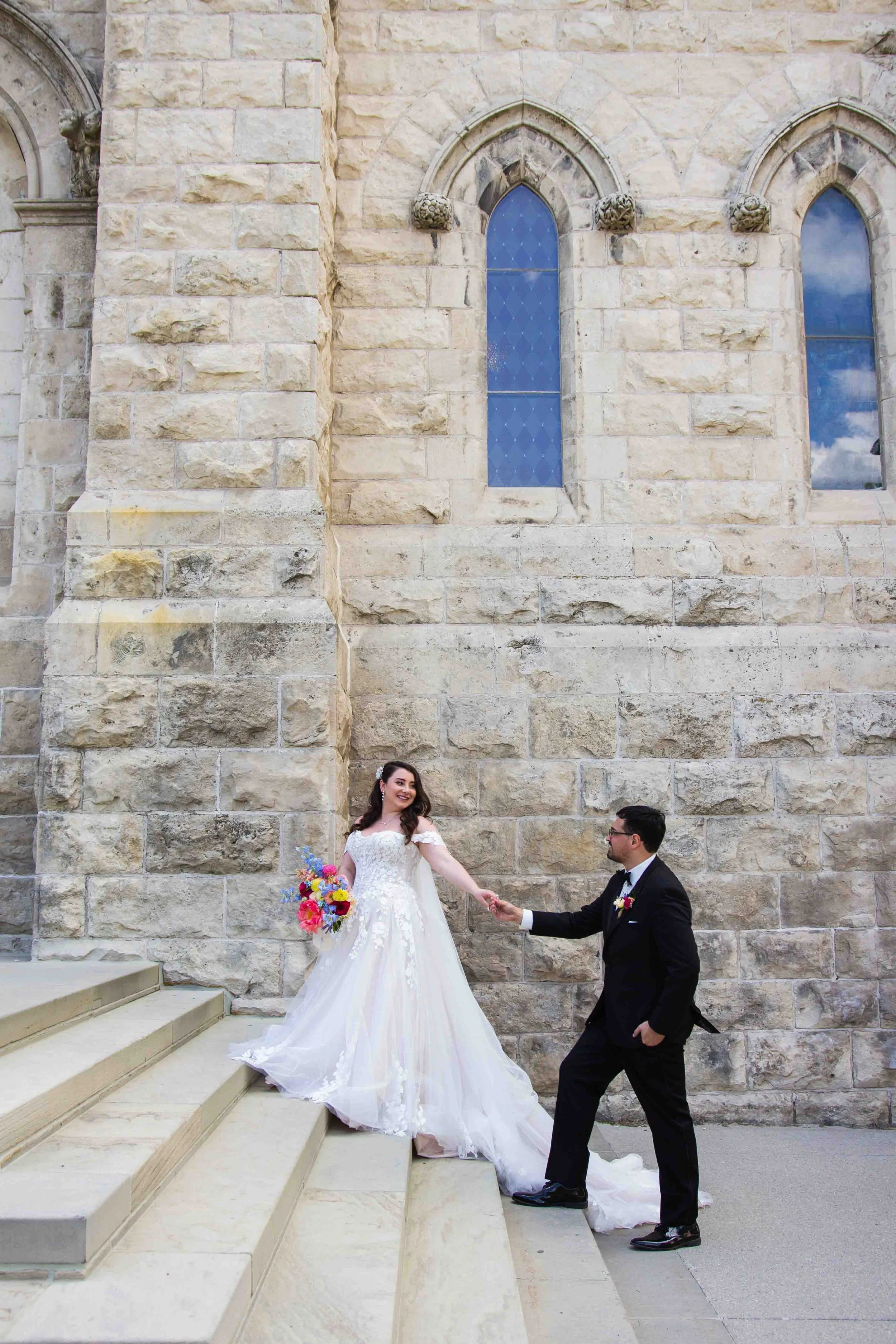 Wedding Ceremony Photography at Basilica of Our Lady Immaculate Guelph Ontario