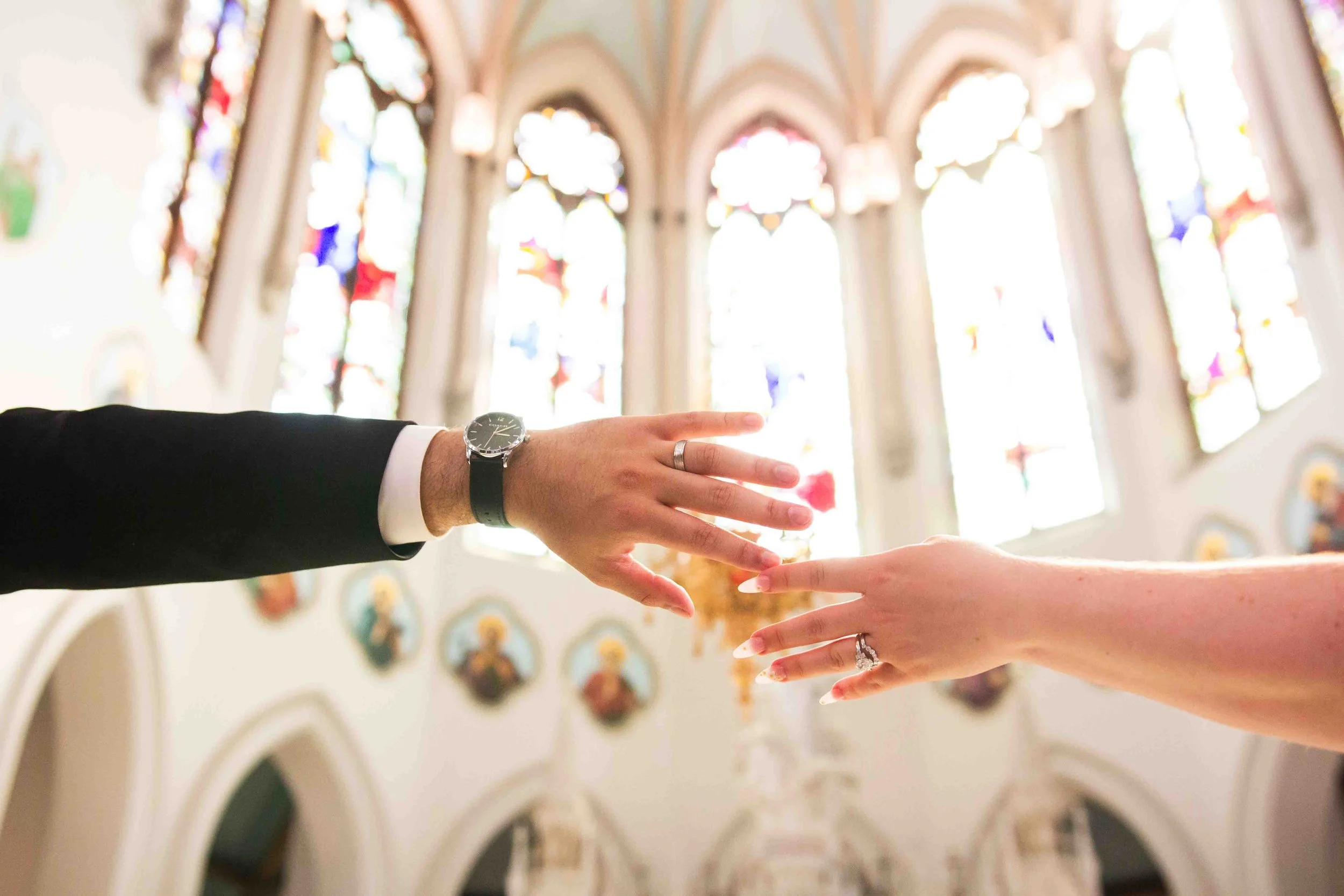 Guelph Ontario Wedding Ceremony Photography Basilica of Our Lady Immaculate