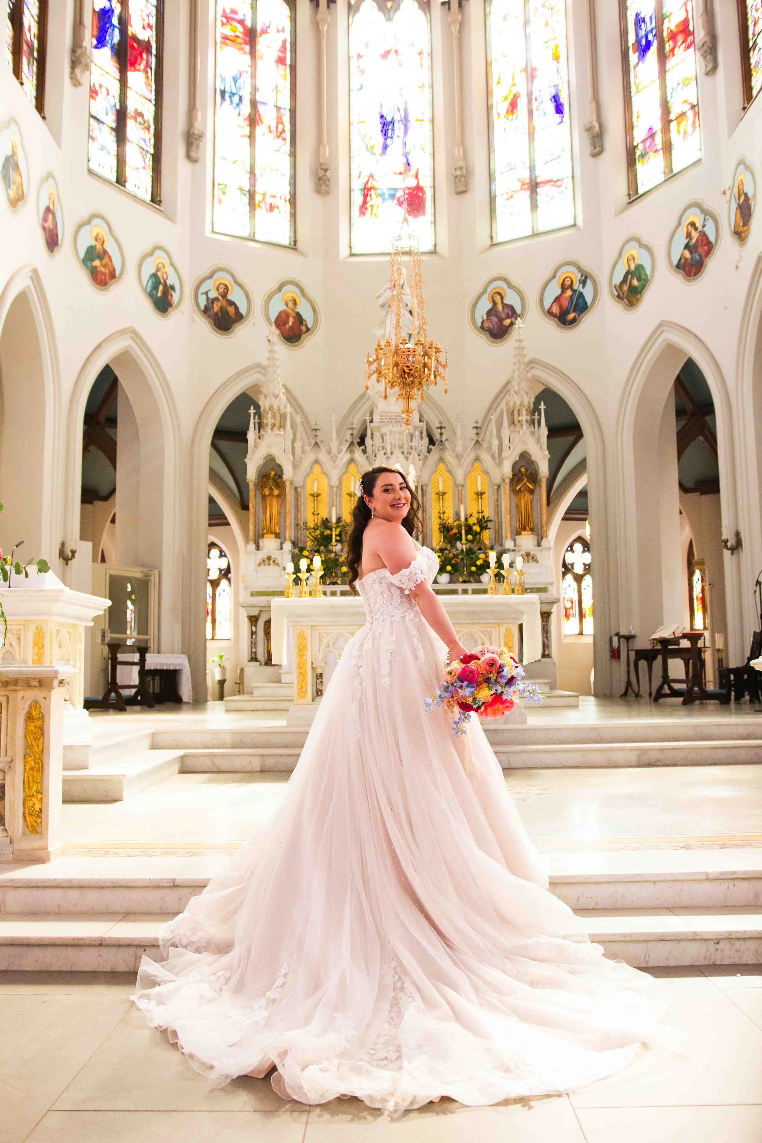 Church Wedding Ceremony Photos Basilica of Our Lady Immaculate Guelph Ontario