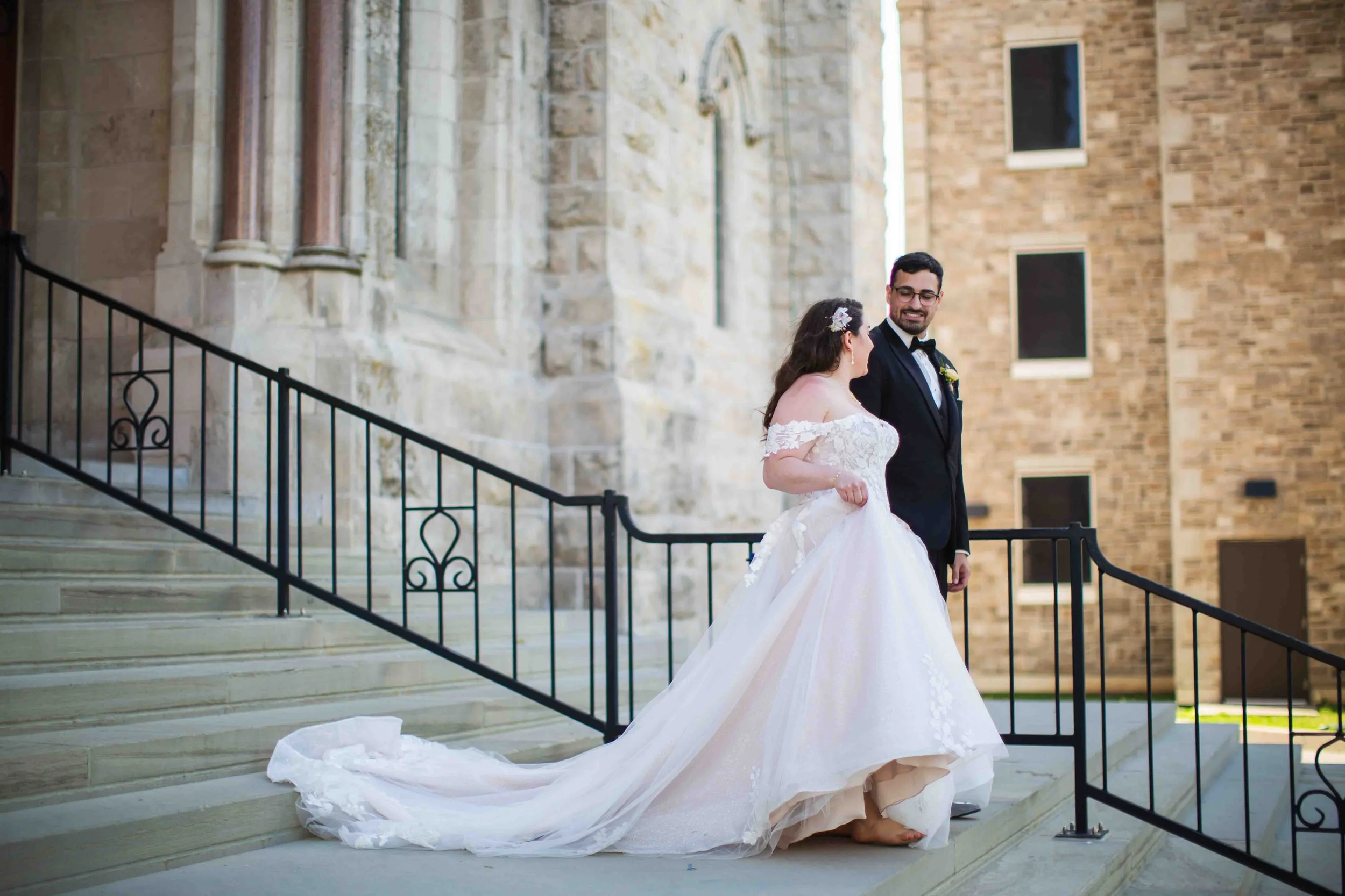 Wedding Ceremony Photography at Basilica of Our Lady Immaculate Guelph Ontario