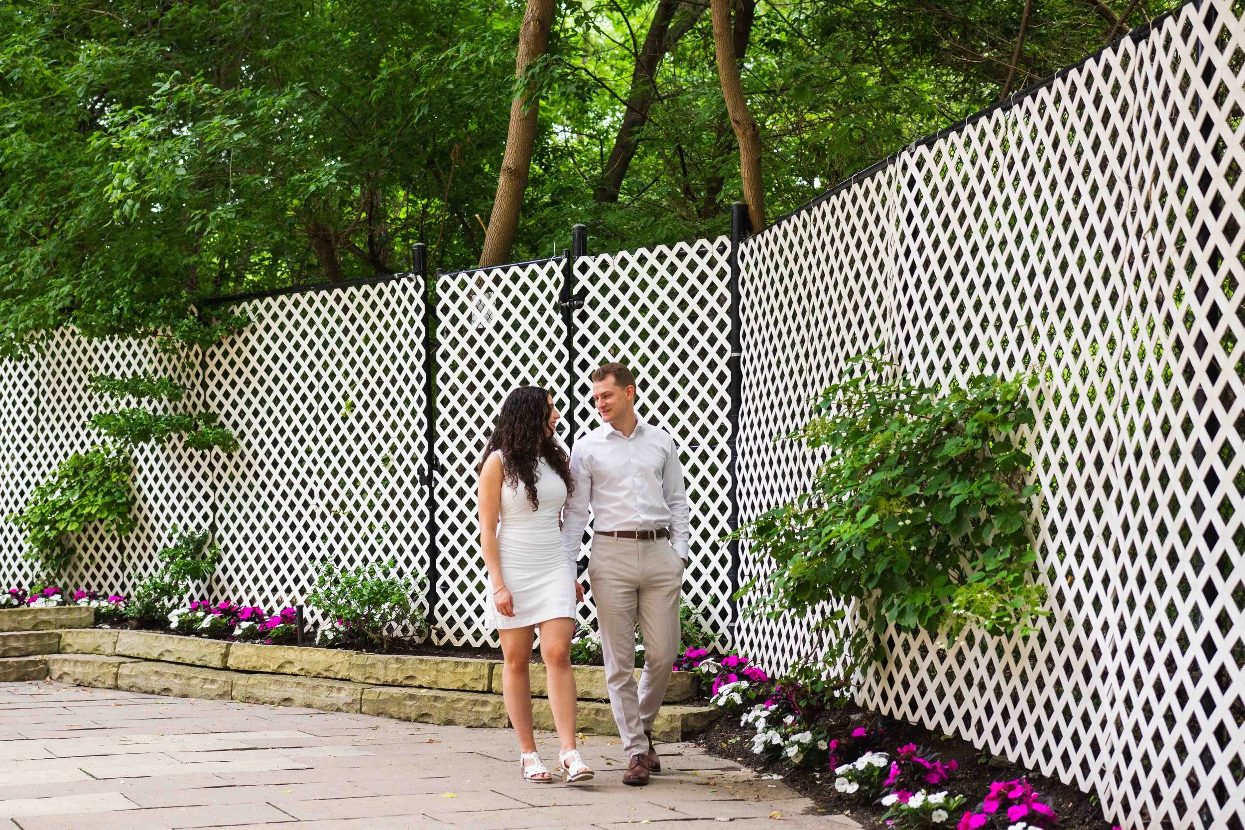 Surprise Engagement at Old Mill Toronto Ontario