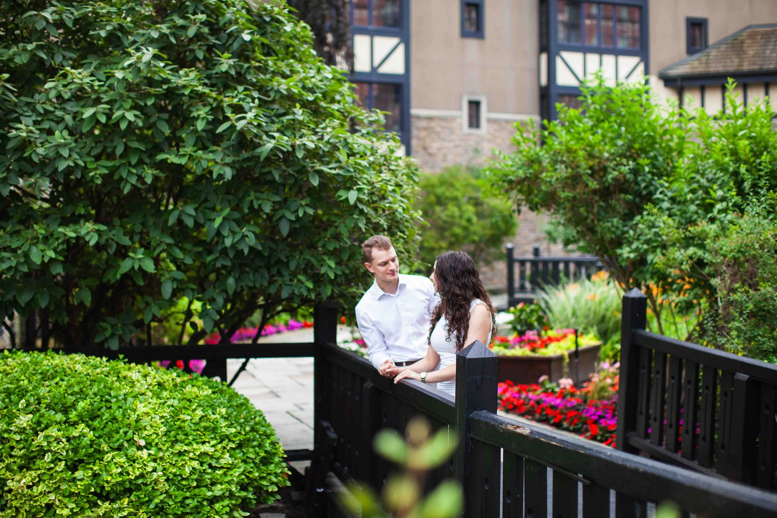 Toronto Ontario Engagement Photography at Old Mill