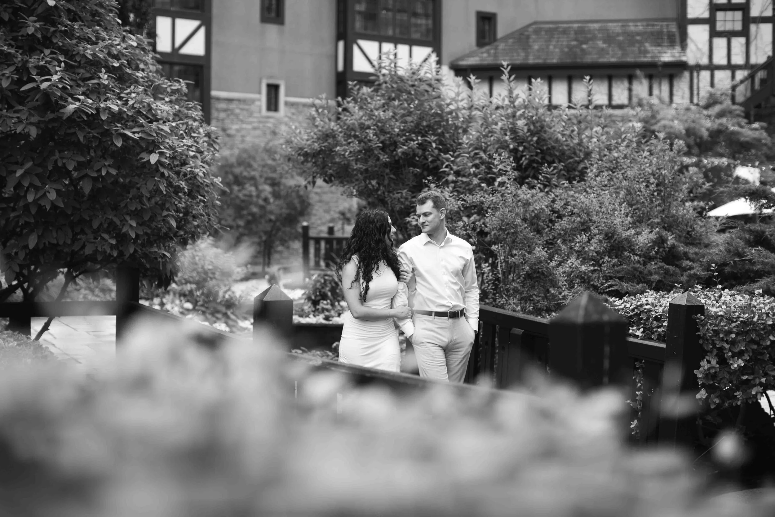 Old Mill Gardens Engagement Photography Toronto Ontario