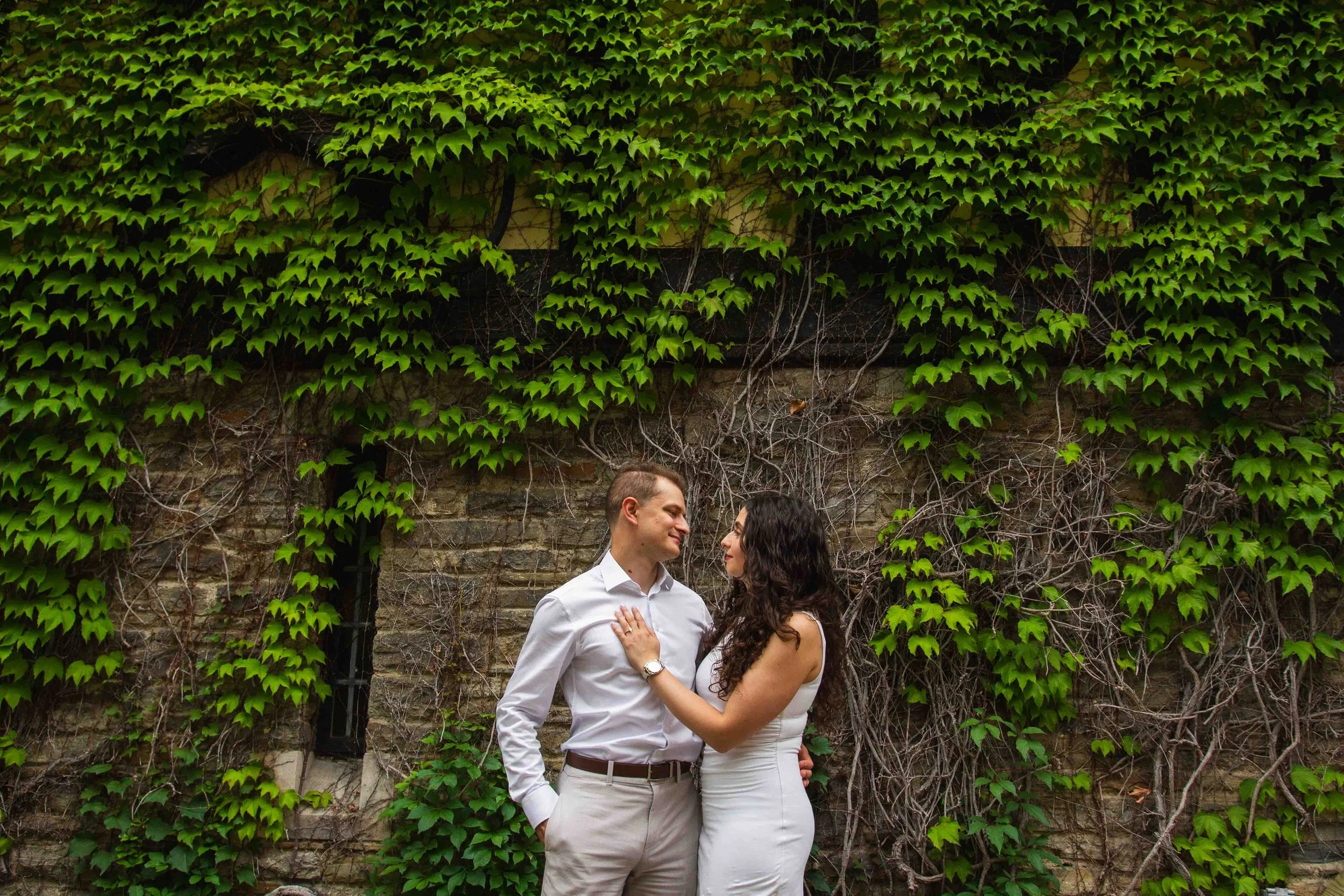 Engagement Photos at Old Mill Toronto Ontario