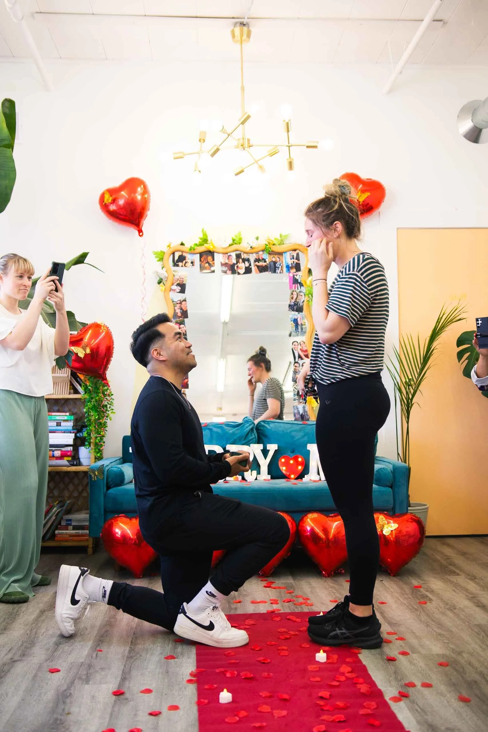 Surprise Proposal at JTM Cake Studio &amp; Cafe in Cambridge Ontario
