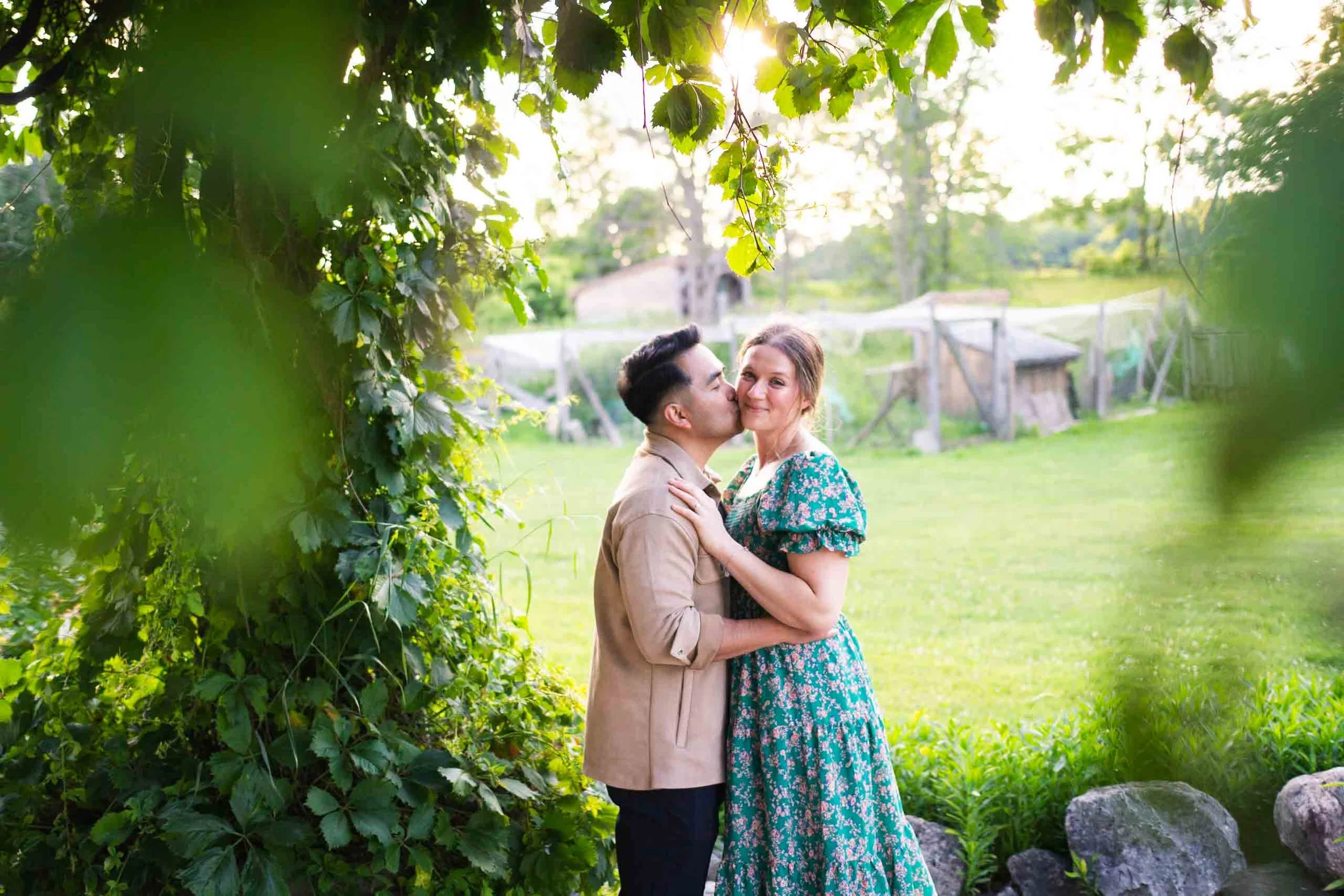 Golden Hour Engagement Photos in Cambridge Ontario