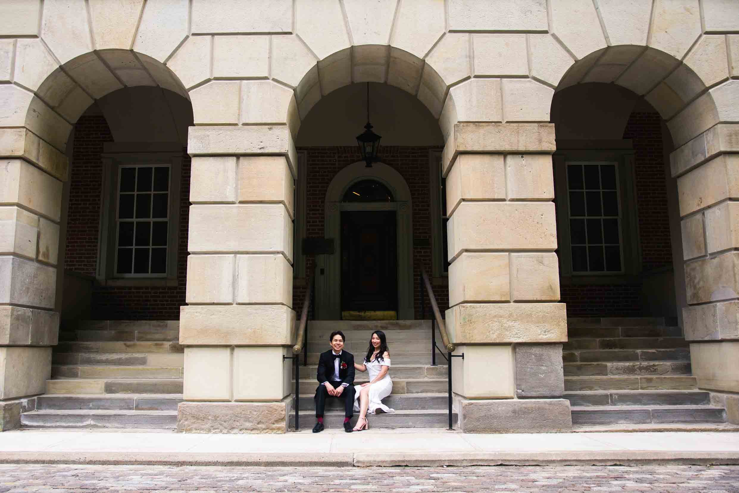 Downtown Toronto Wedding Photography at Osgoode Hall