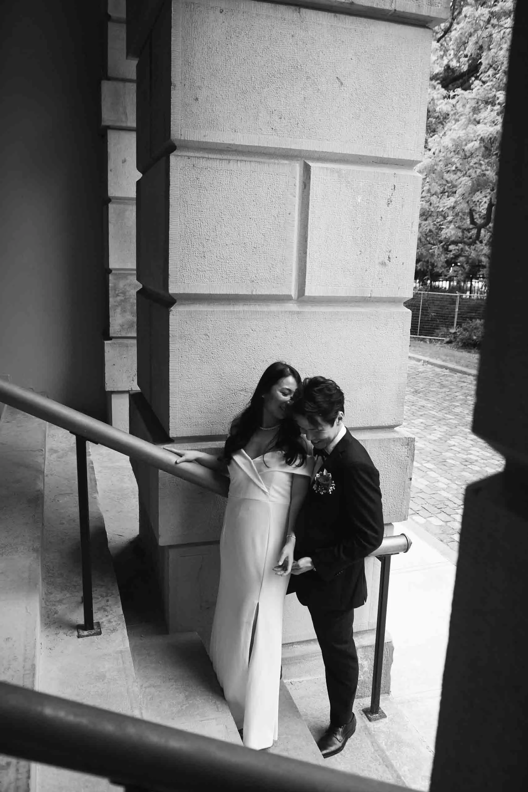 Couple Wedding Photography at Osgoode Hall Toronto
