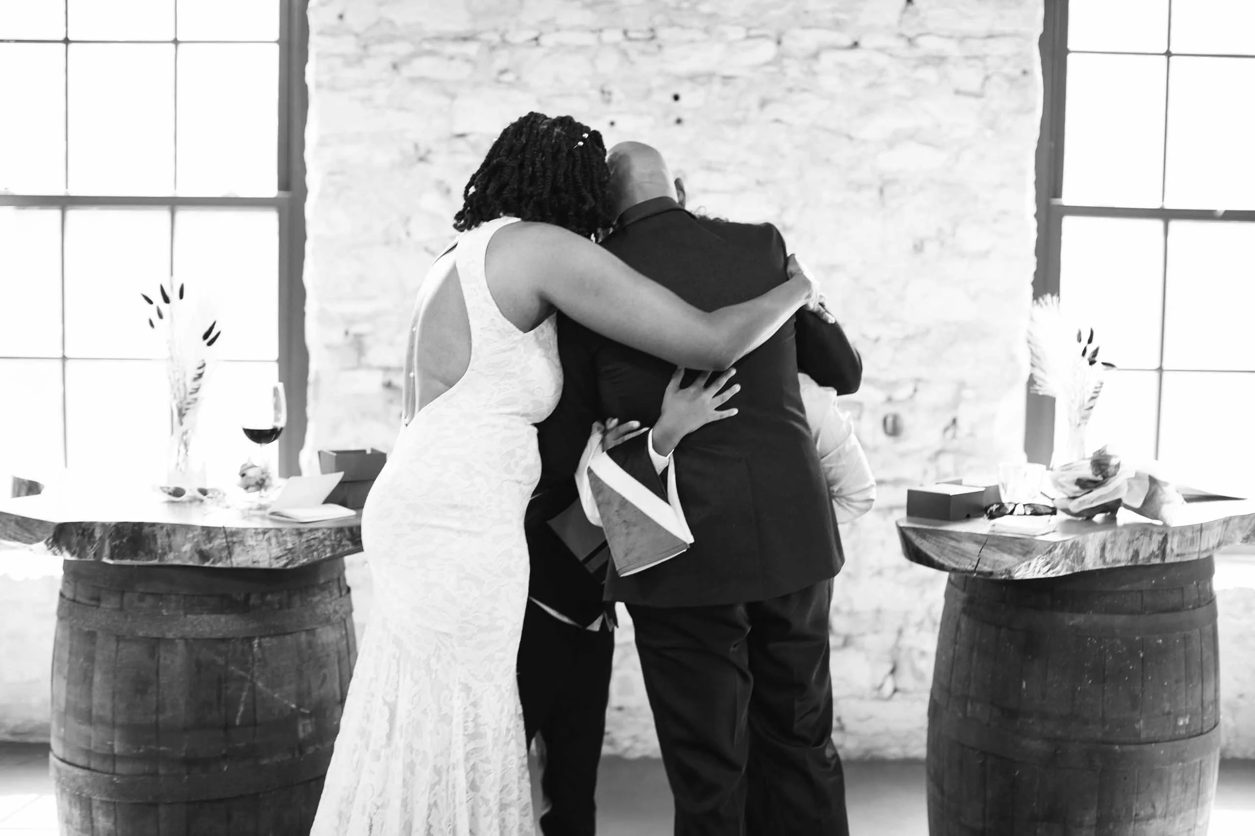 Spring Mill Distillery Wedding Reception Photography