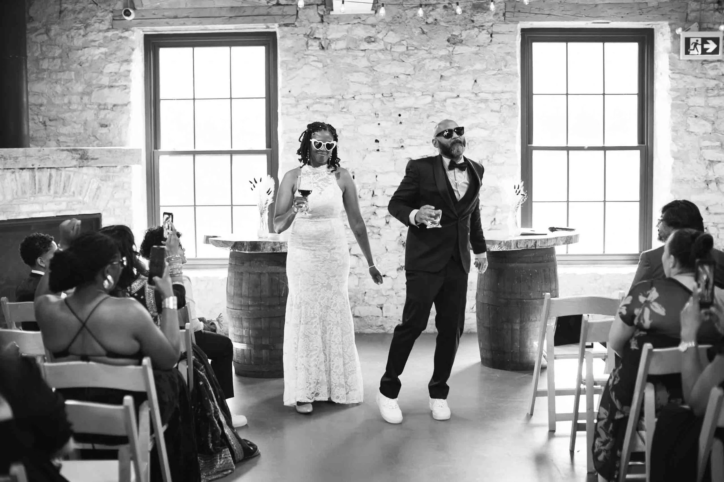 Spring Mill Distillery Couple Wedding Portraits
