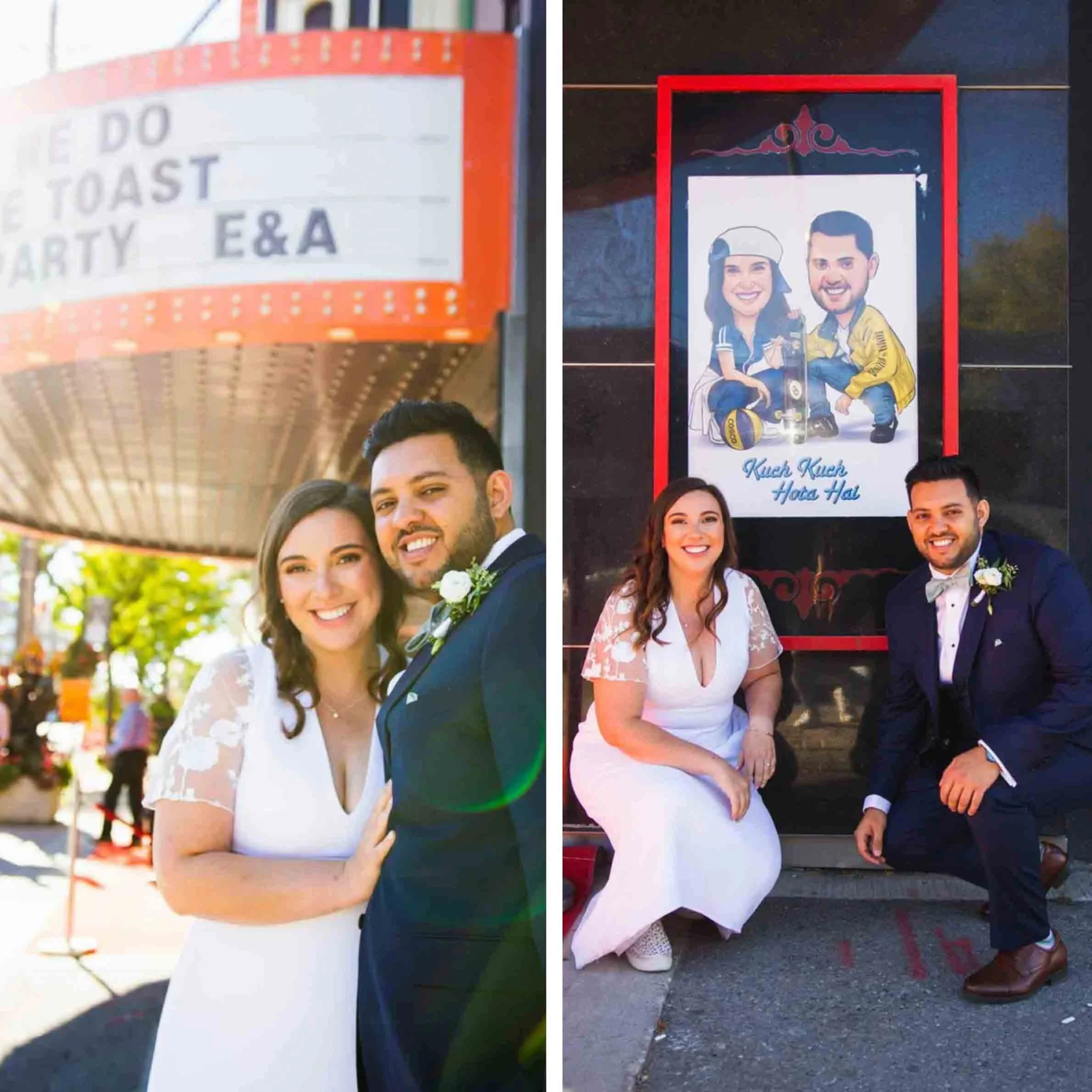 eglinton gran theatre wedding photography in downtown toronto.