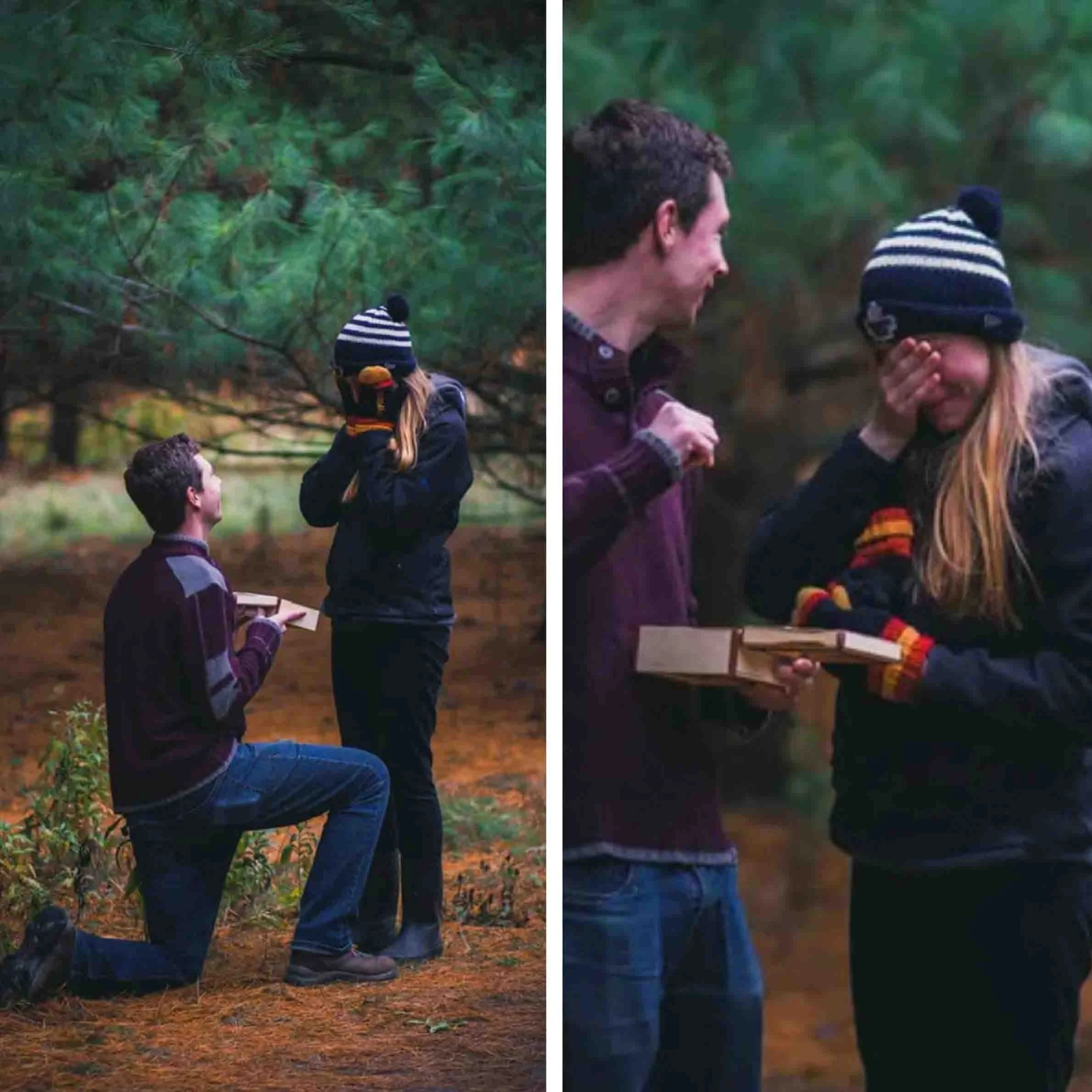 Surprise proposal photography in Toronto.