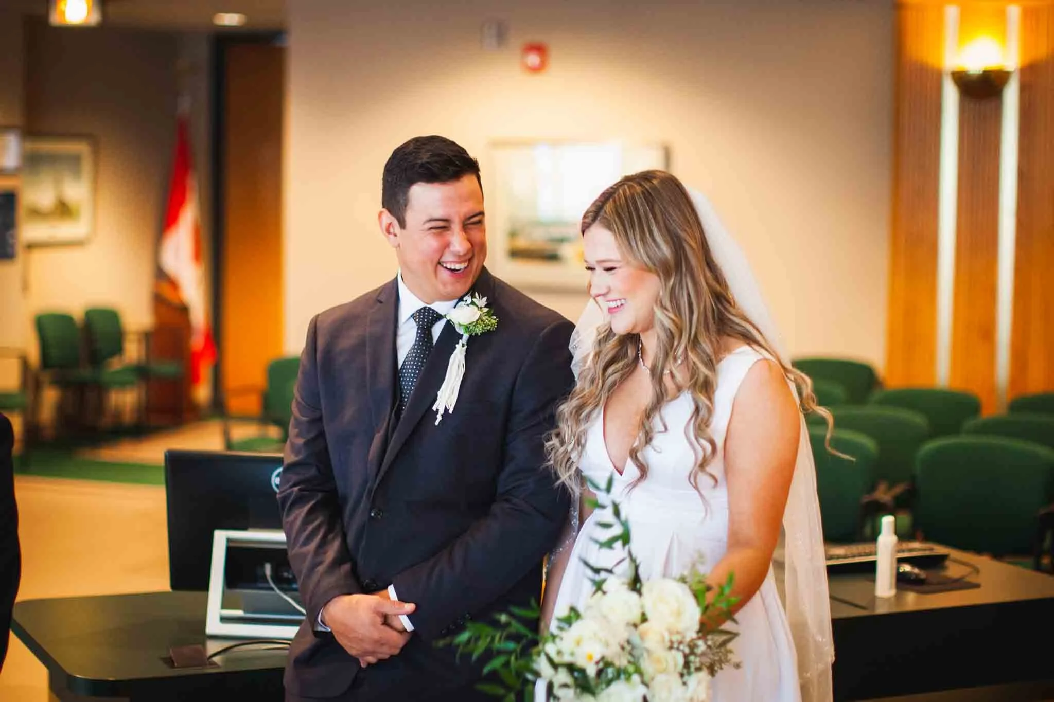 City Hall Wedding Photography Waterloo Ontario