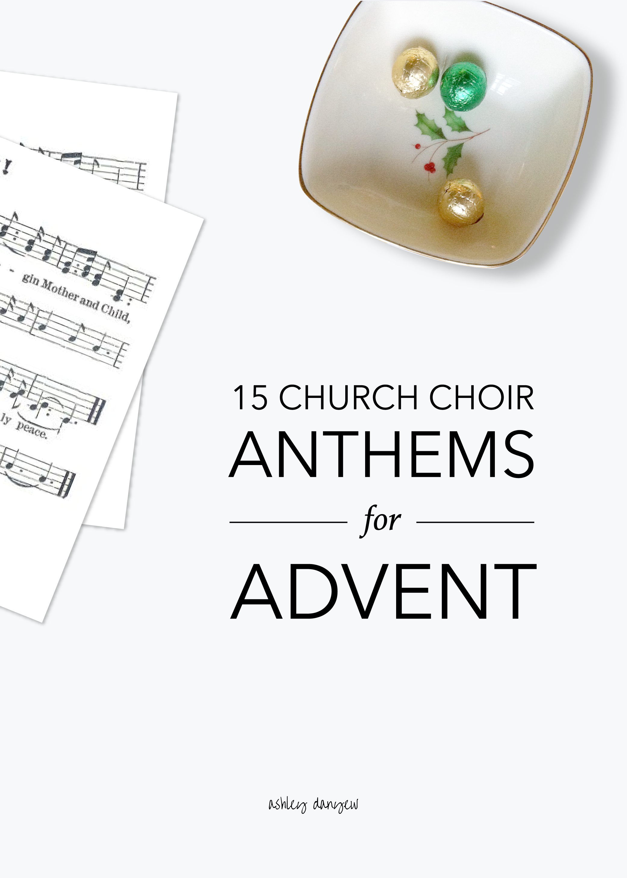 Copy of 15 Church Choir Anthems for Advent