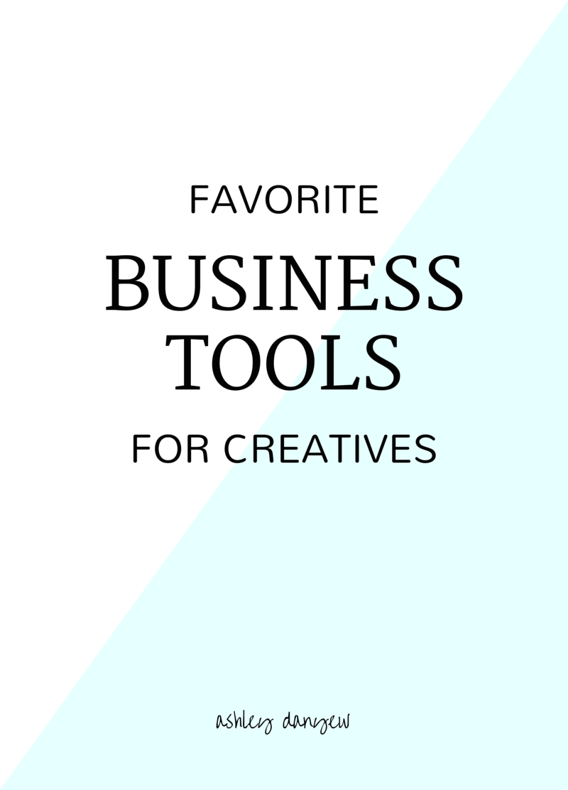 Copy of Favorite Business Tools for Creatives