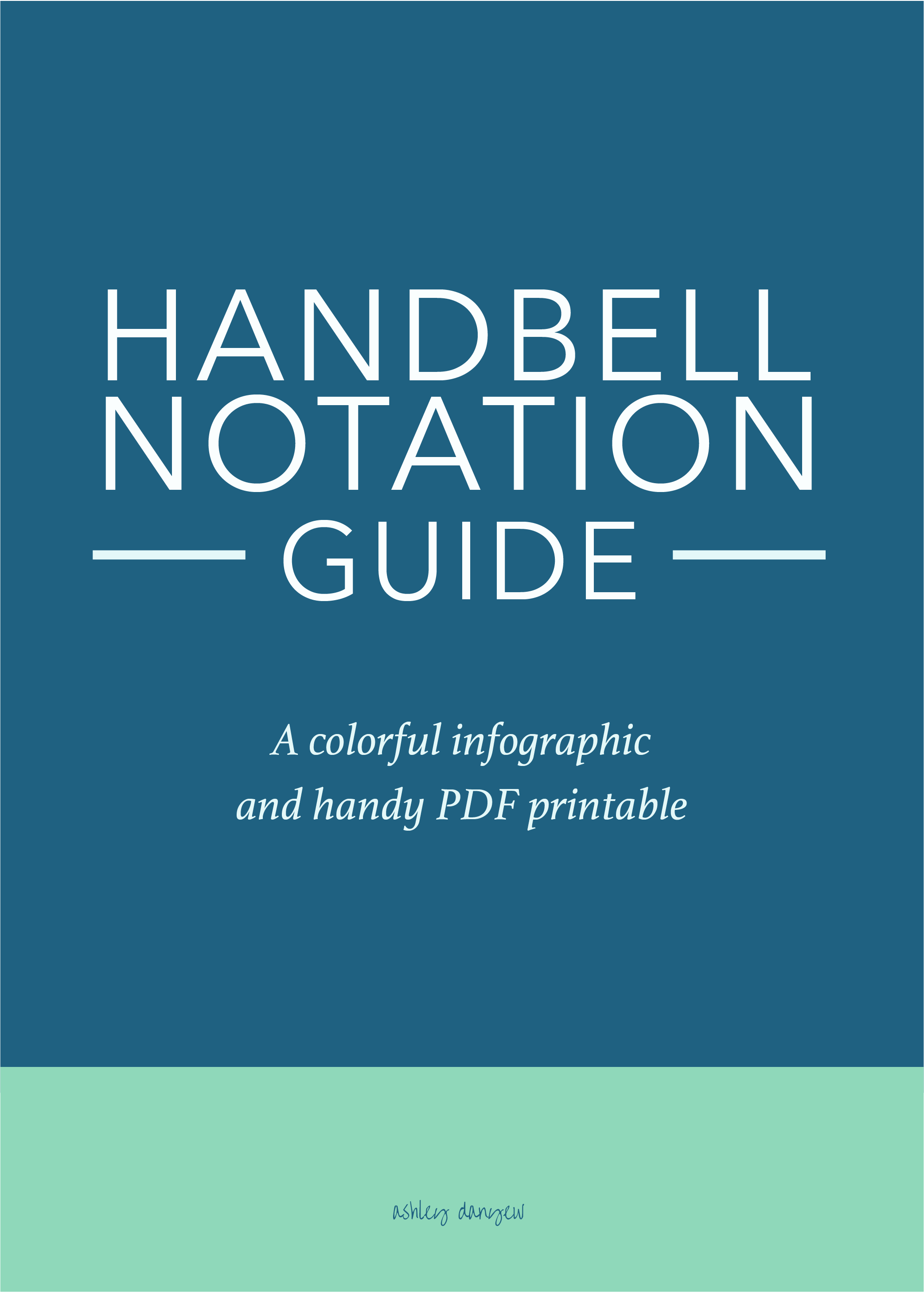 Handbell Notation Guide [Infographic]