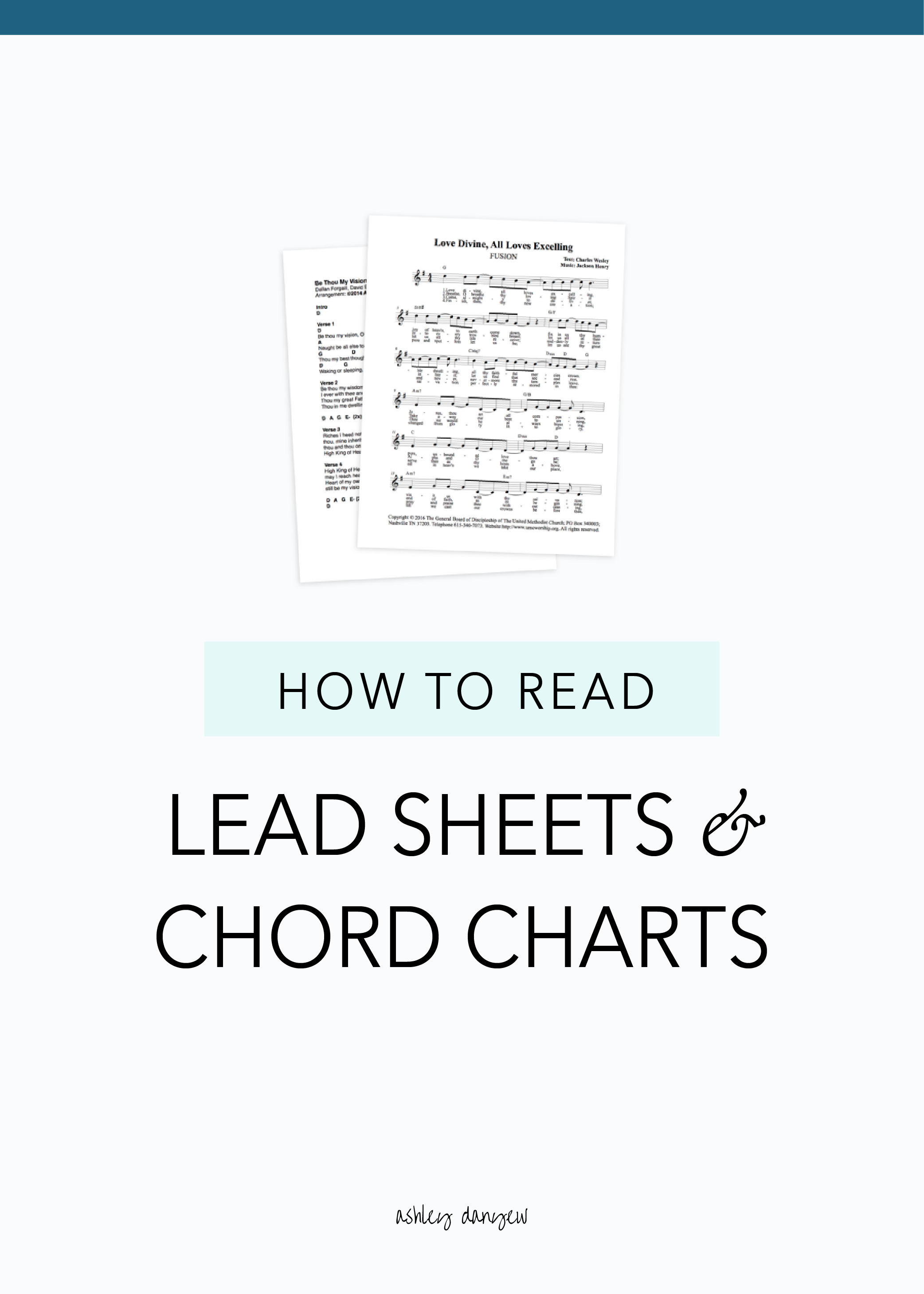 Lead Sheet Symbols Chart