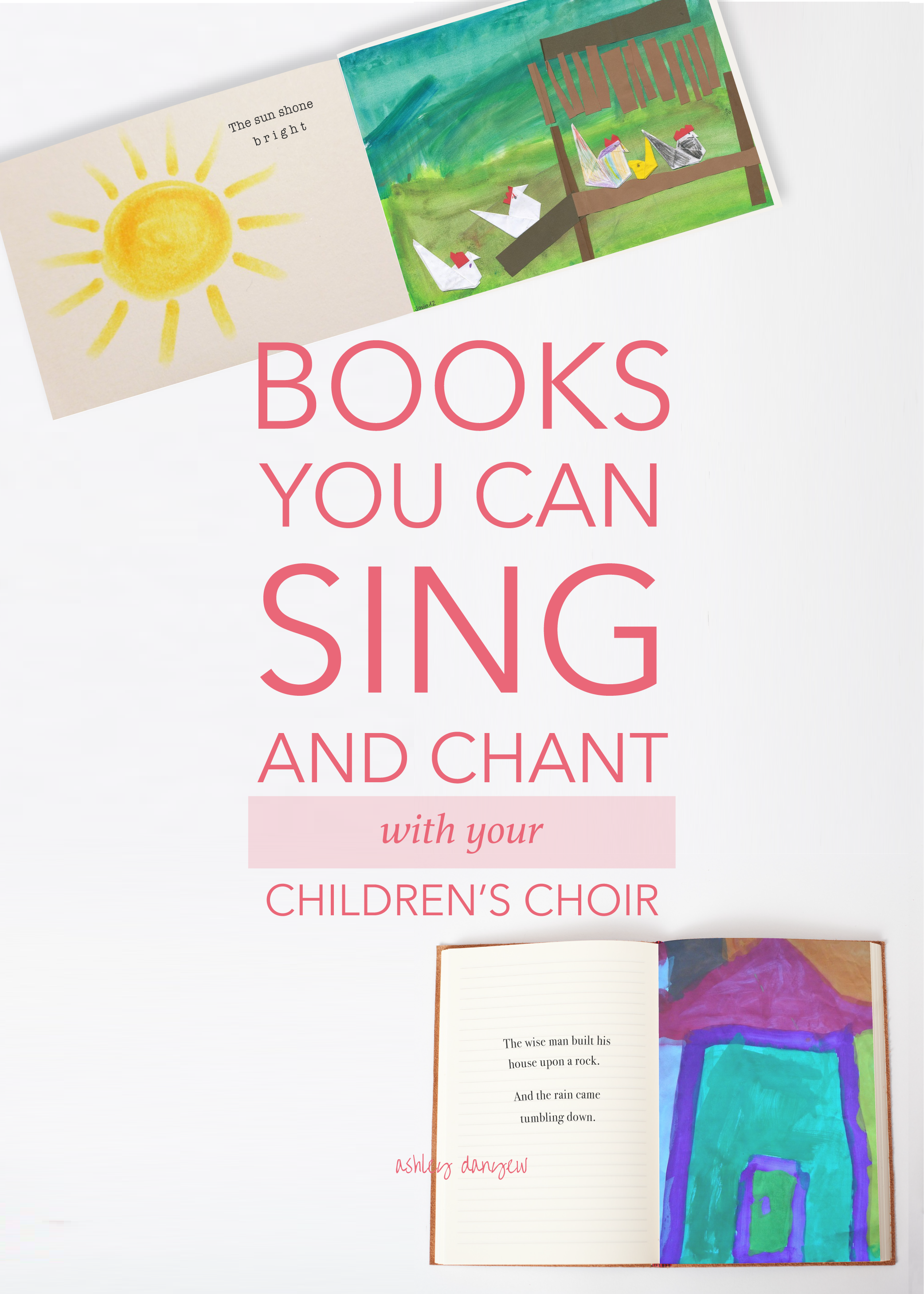 Books You Can Sing and Chant with Your Children's Choir
