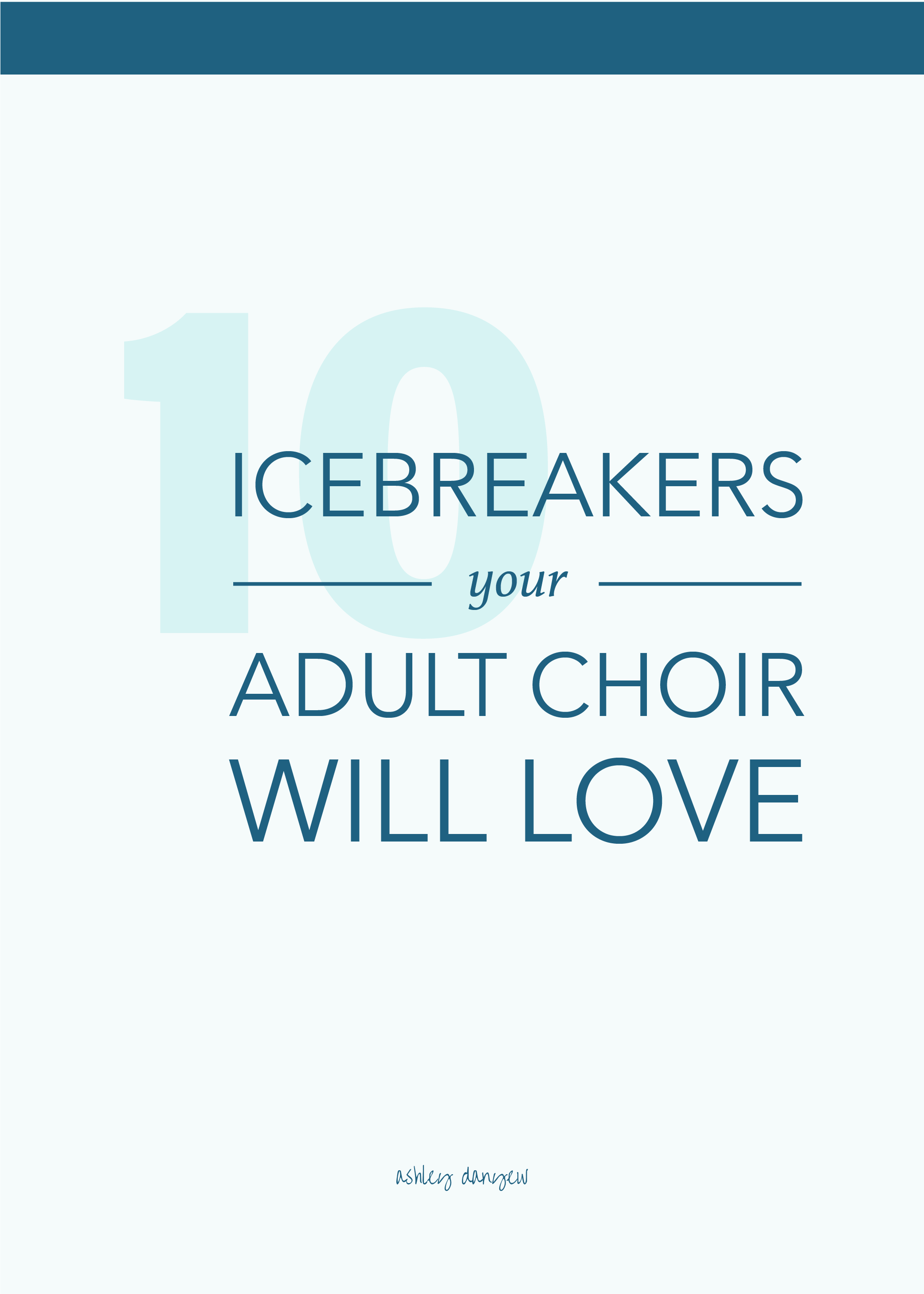 10 Icebreakers Your Adult Choir Will Love