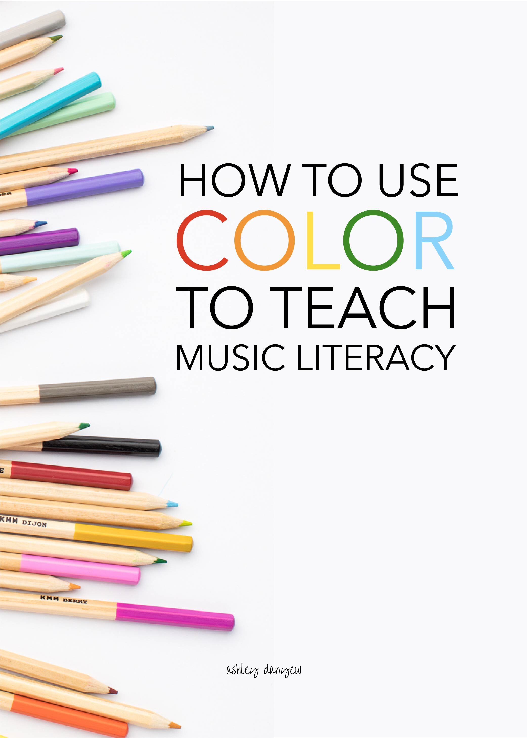How to Use Color to Teach Music Literacy