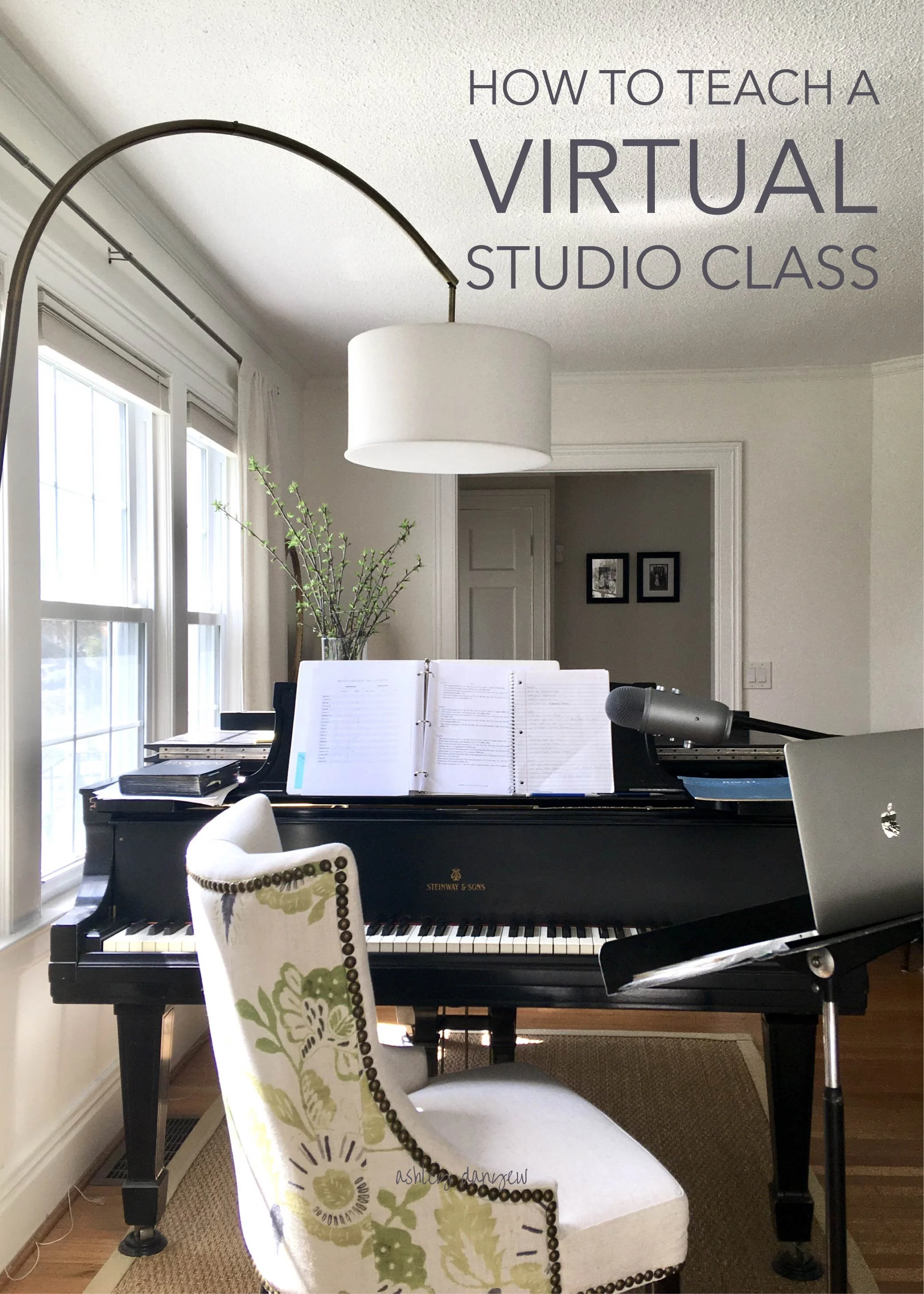 How to Teach a Virtual Studio Class