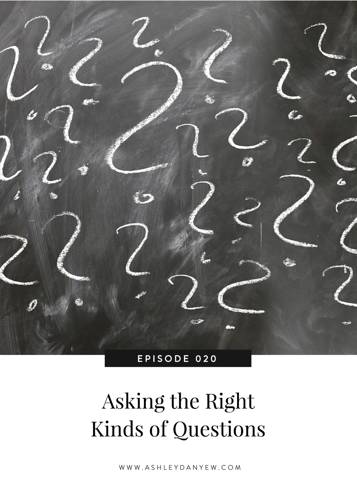 020 - Asking the Right Kinds of Questions episode artwork