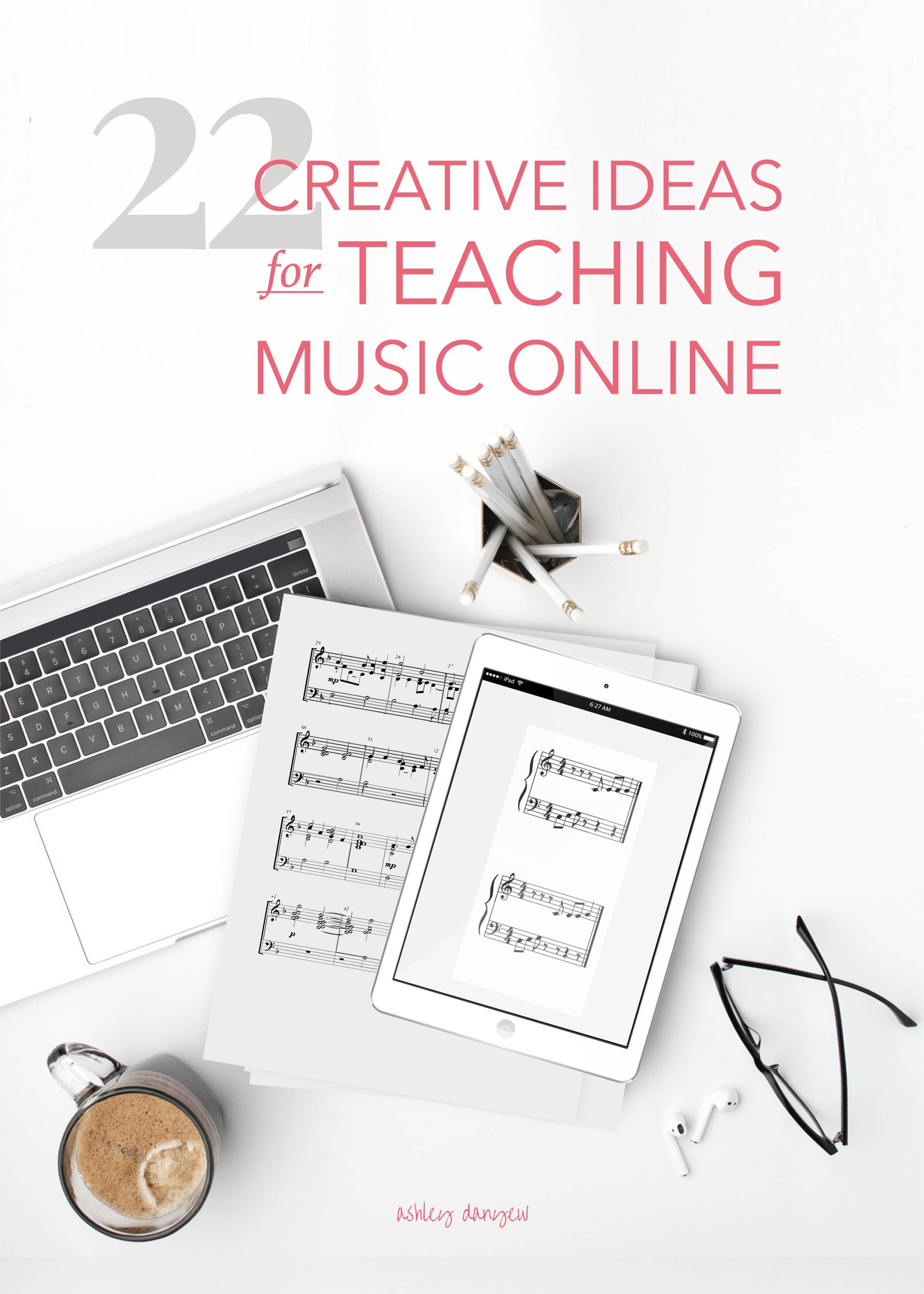 22 Creative Ideas for Teaching Music Online