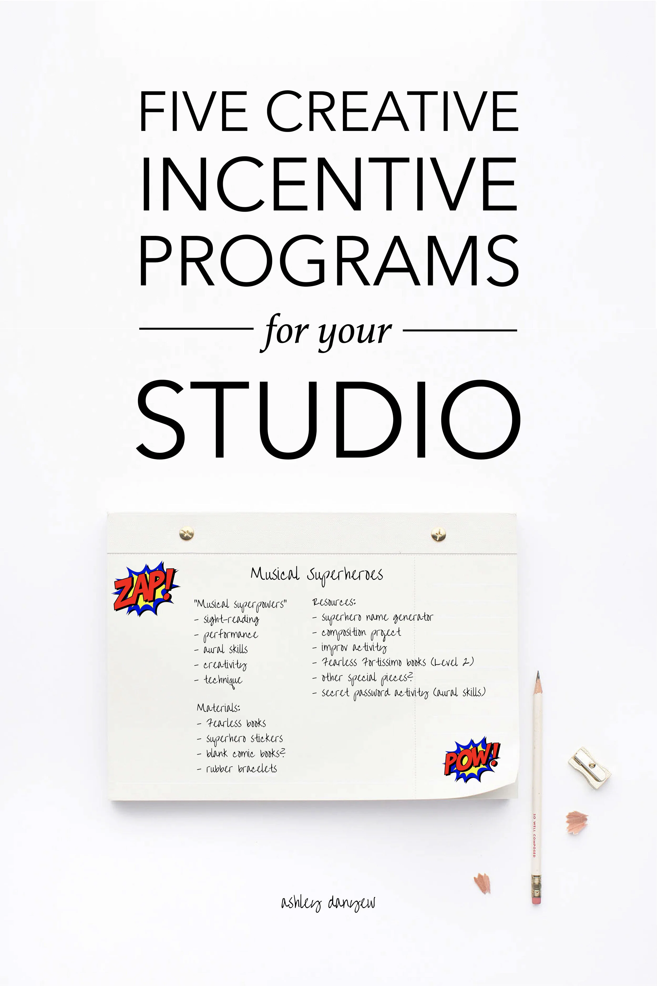 Five Creative Incentive Programs for Your Studio