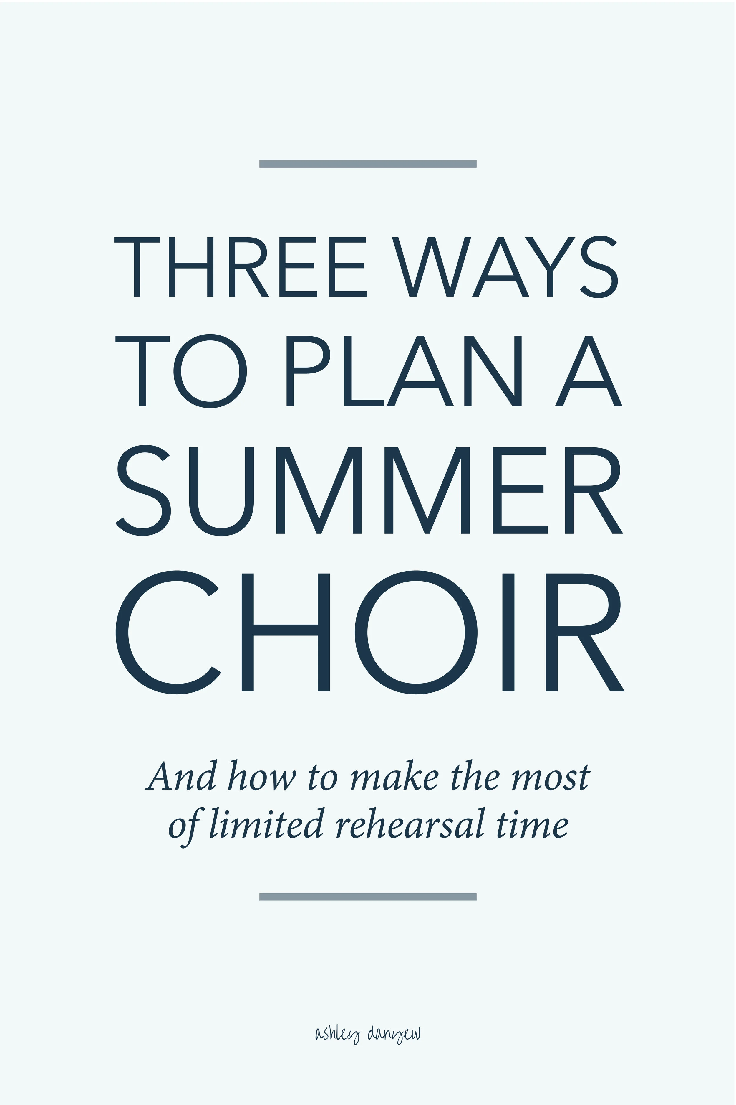 Infographic 10 Ways to Seat A Choir Ashley Danyew
