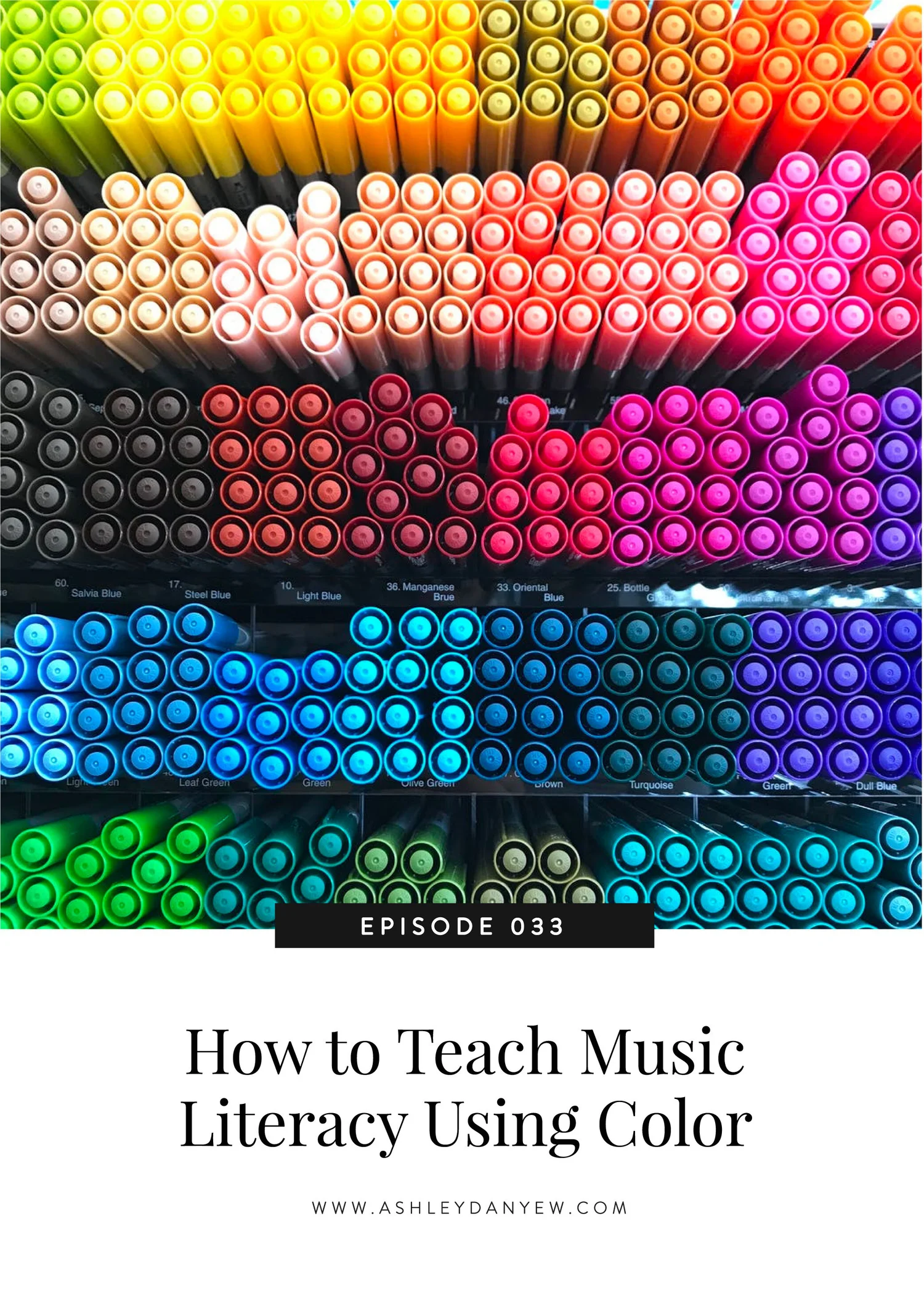 033 - How to Teach Music Literacy Using Color episode artwork