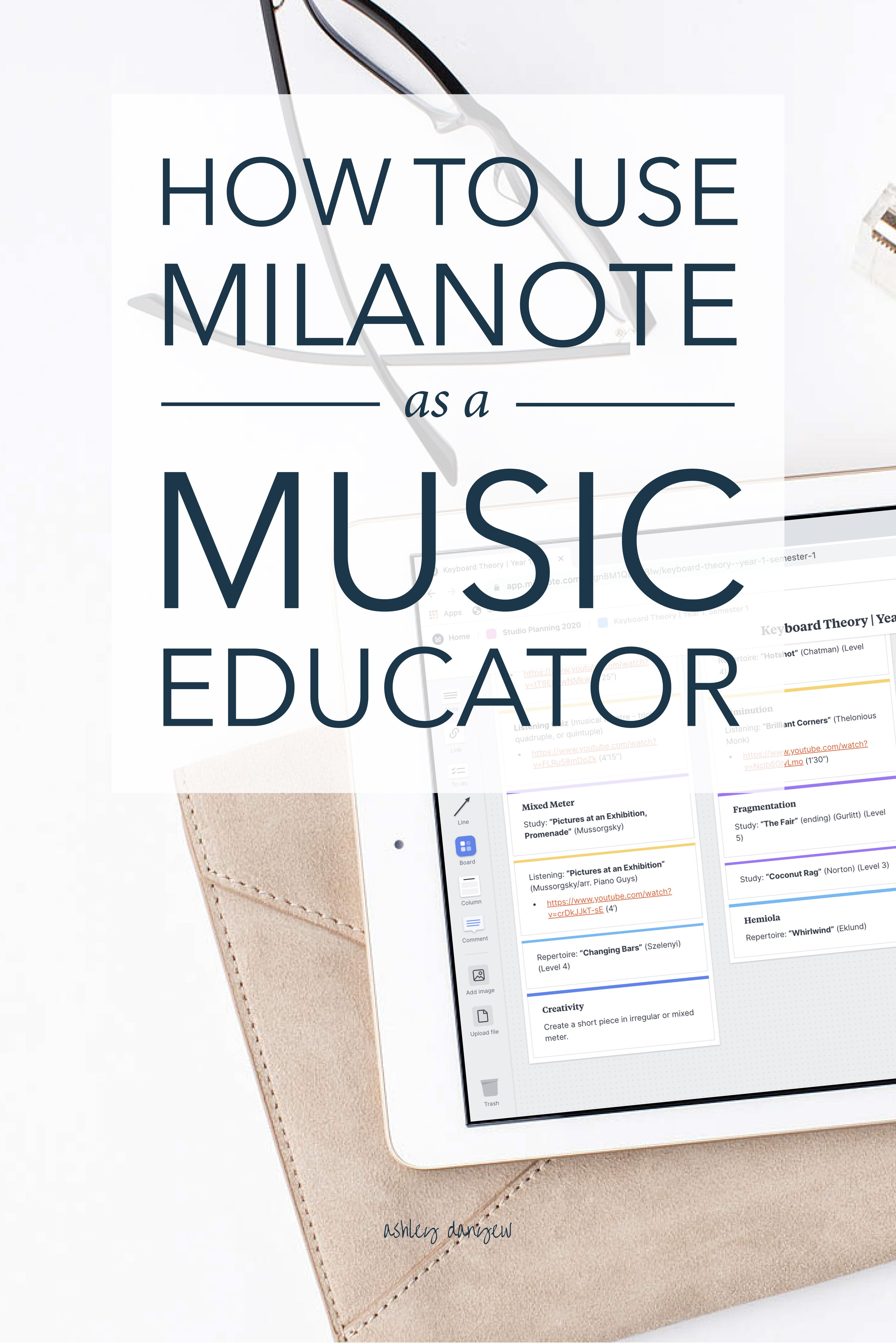 How to Use Milanote as a Music Educator