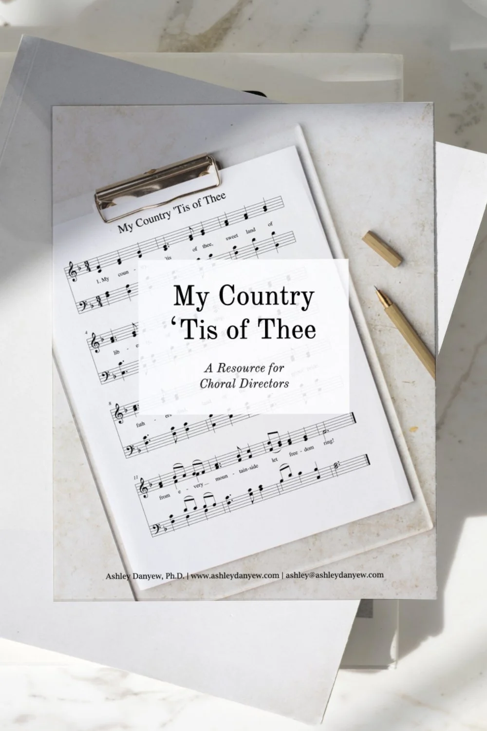 Choral Voicing Kit: My Country 'Tis of Thee