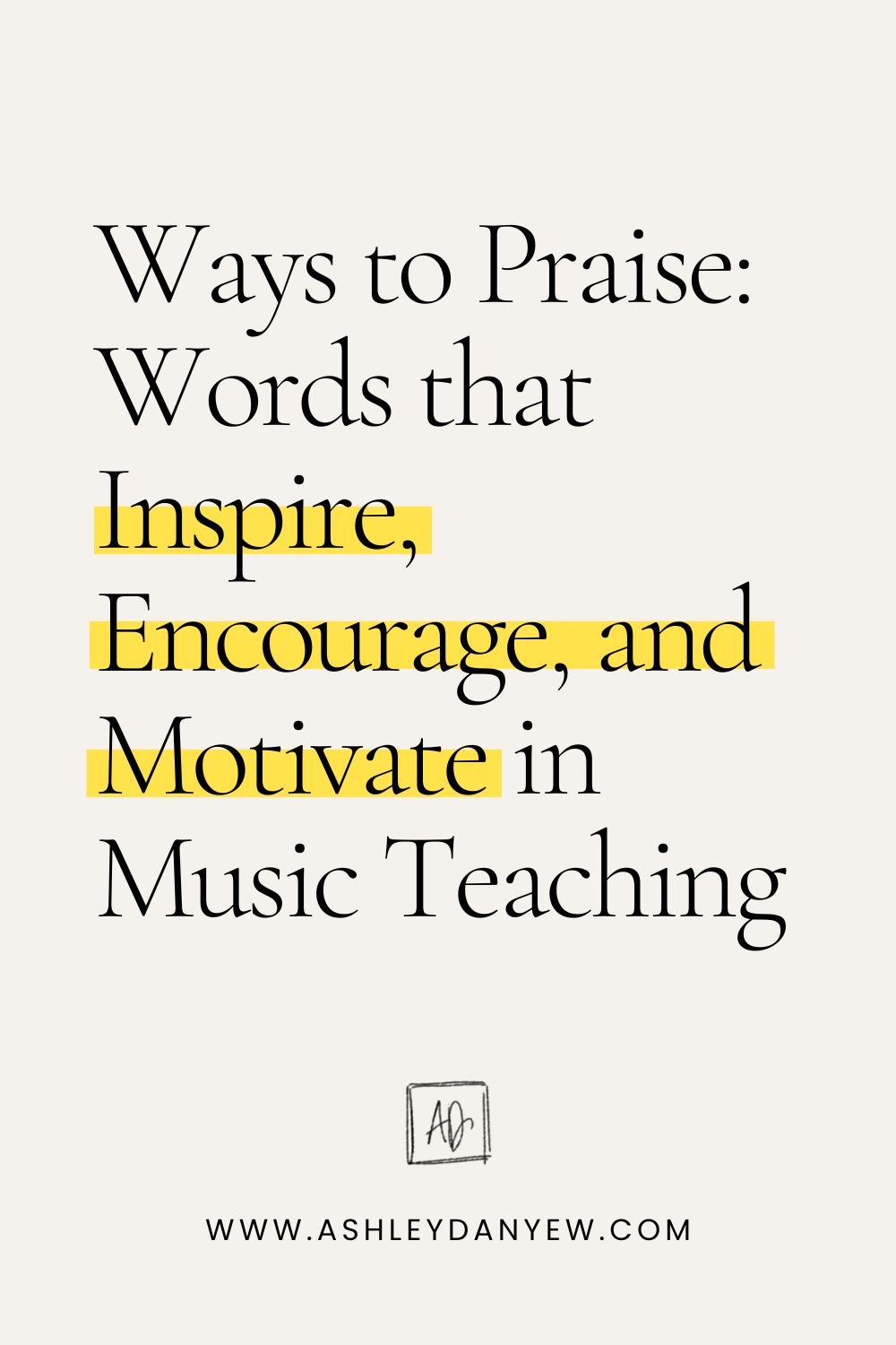Black text on cream background with yellow highlighting