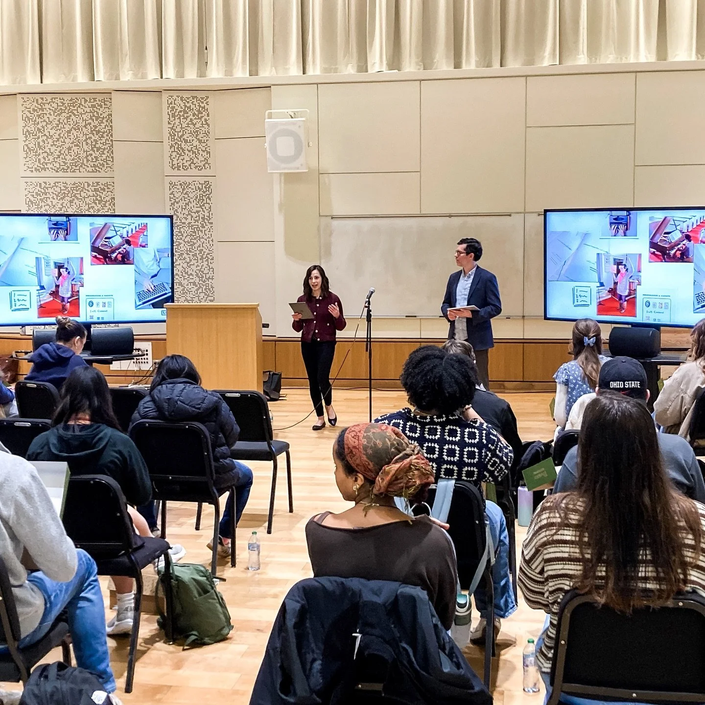 @stevedanyew and I had a wonderful time with the students at @ohiostateschoolofmusic and @barnettcenterosu during our teaching residency last week! 

We gave a joint presentation on identity, organized a panel discussion on the state of arts &amp; mu