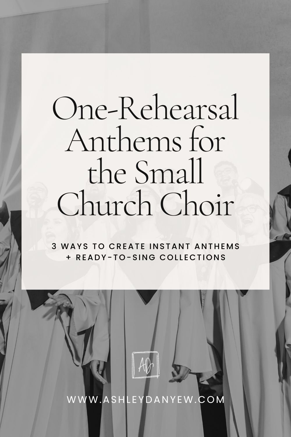 One-Rehearsal Anthems for the Small Church Choir
