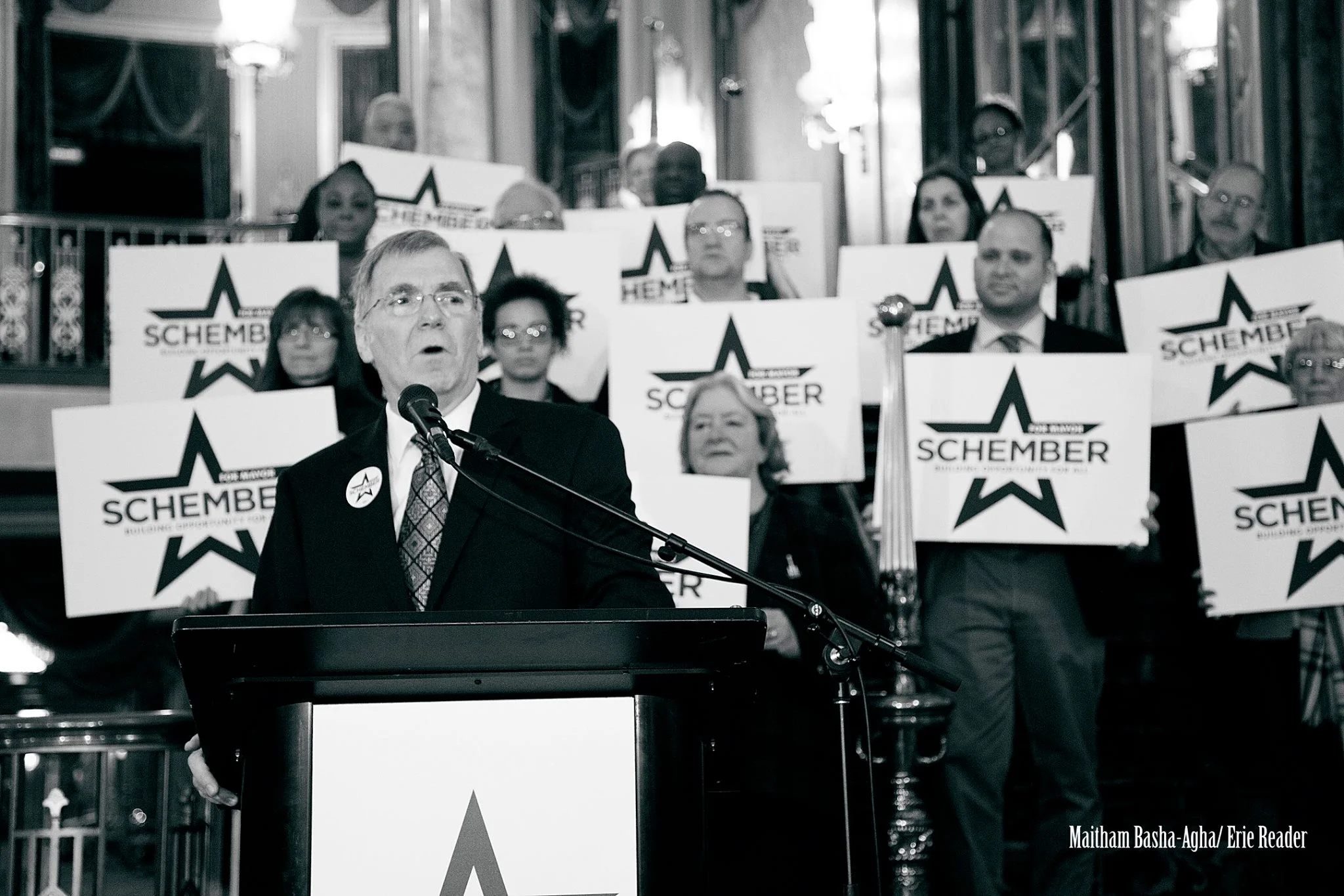 Outlining how he plans to build opportunity for all.
