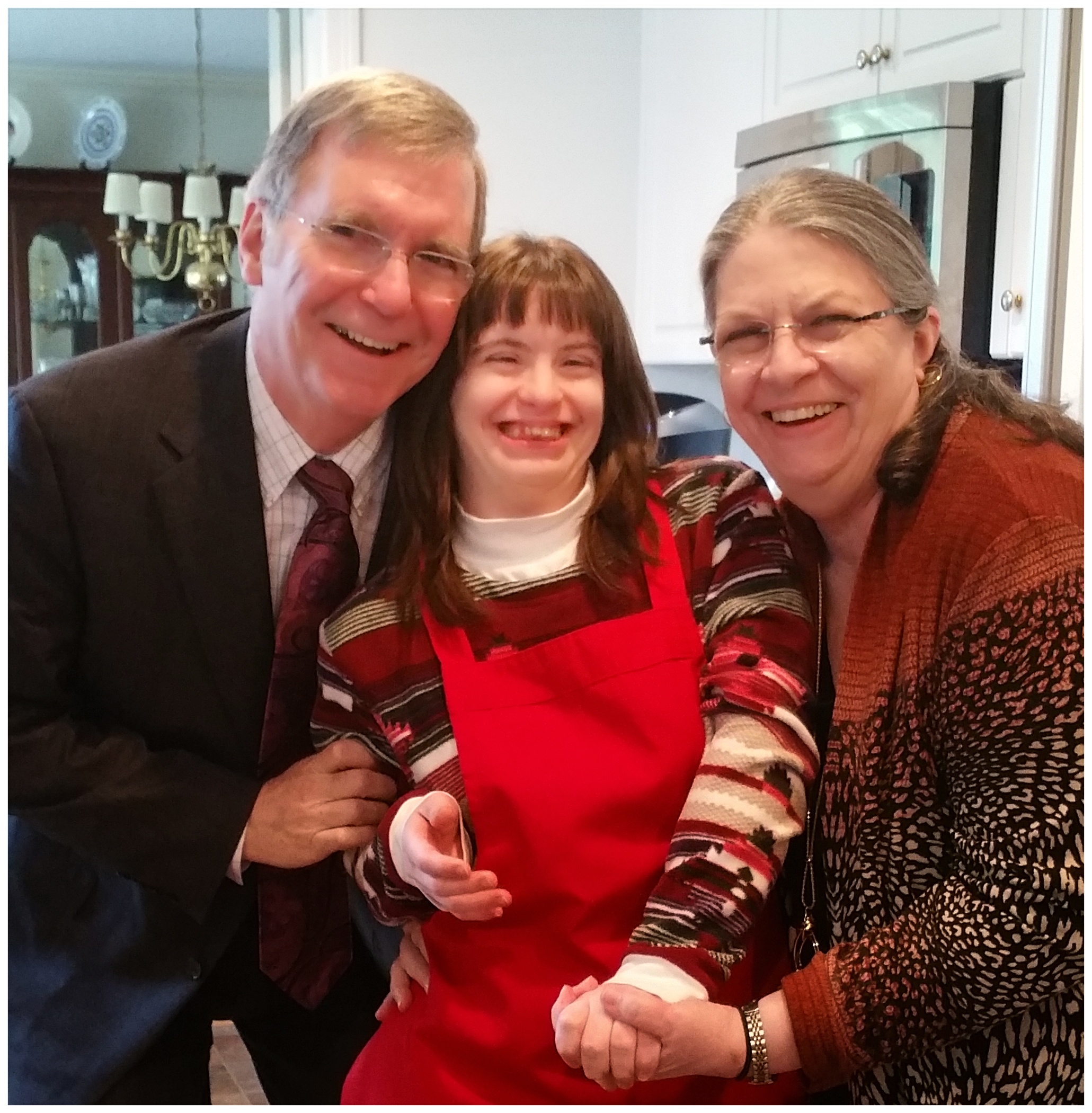 Joe & Rhonda with their daughter, Jodi.