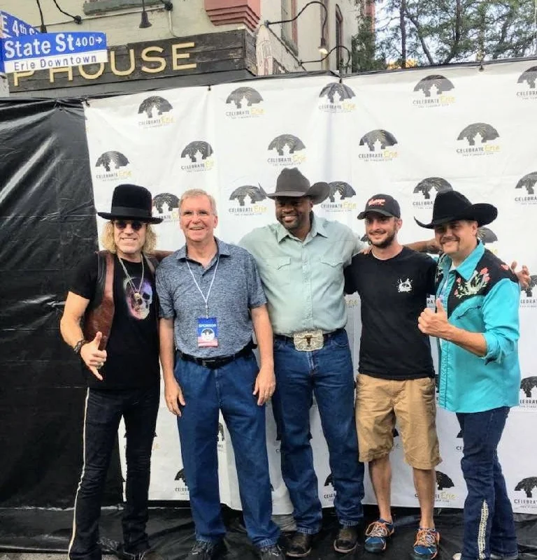 Meeting Big & Rich and Cowboy Troy at Celebrate Erie 2017