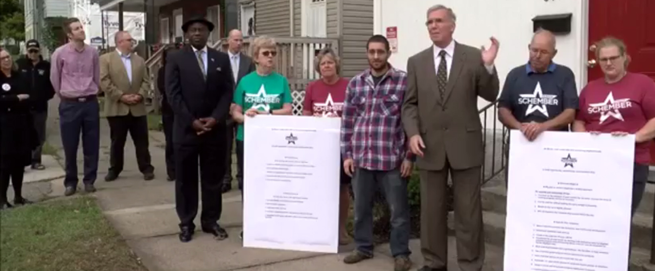 Local property owner inspires Mayoral Candidate Joe Schember