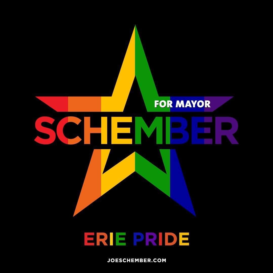 Happy Pride month, Erie 🏳️&zwj;🌈🏳️&zwj;⚧️! 

Let&rsquo;s continue to make progress for our valued LGBTQ+ community, together. 

#happypride #pride🌈 #acceptance #teamschember #pridemonth #loveislove #lovewins