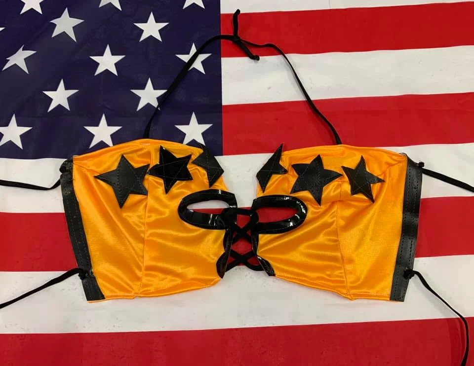 Mexican Wrestling Mask  Bra