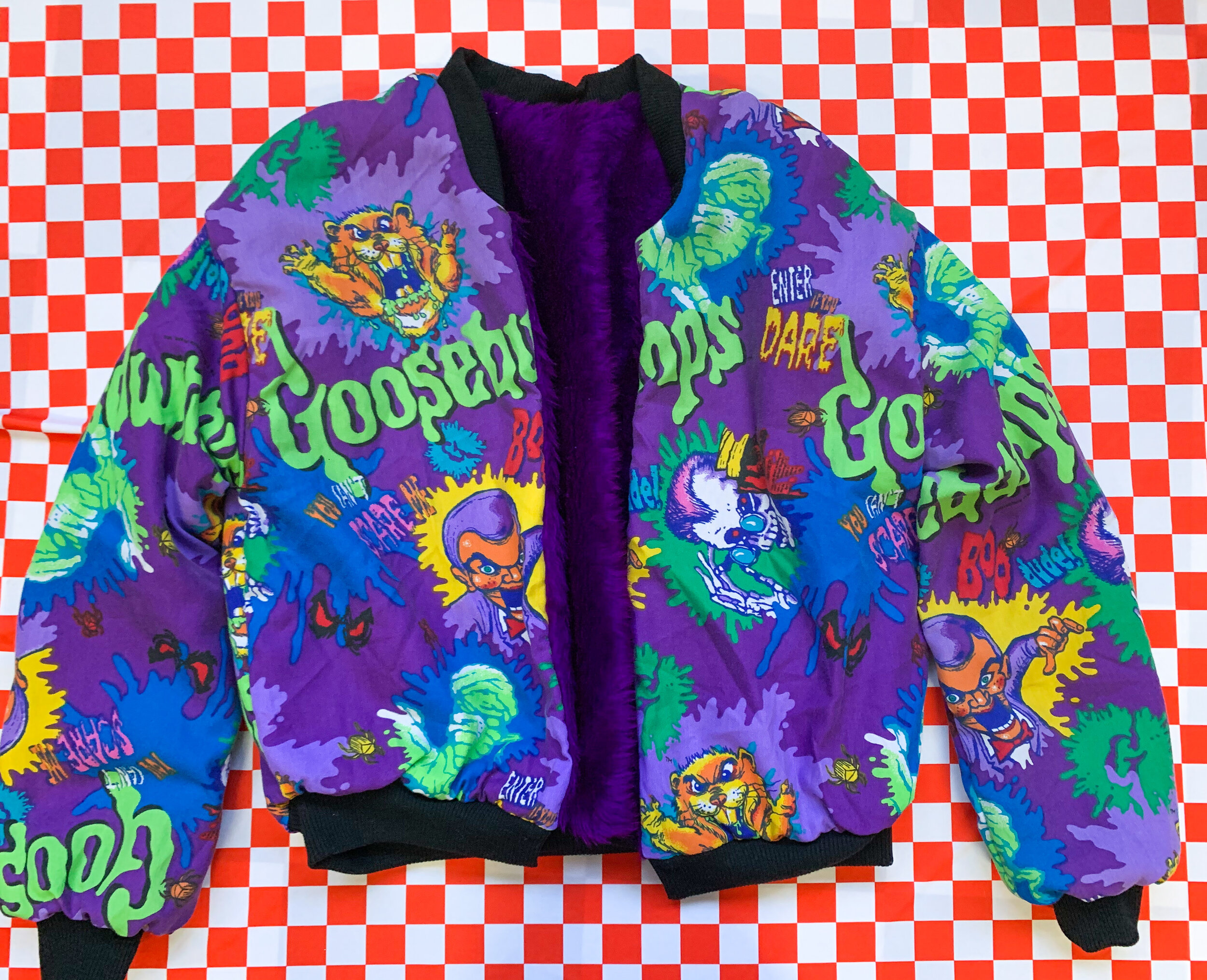 Goosebumps Fur Lined Bomber Jacket