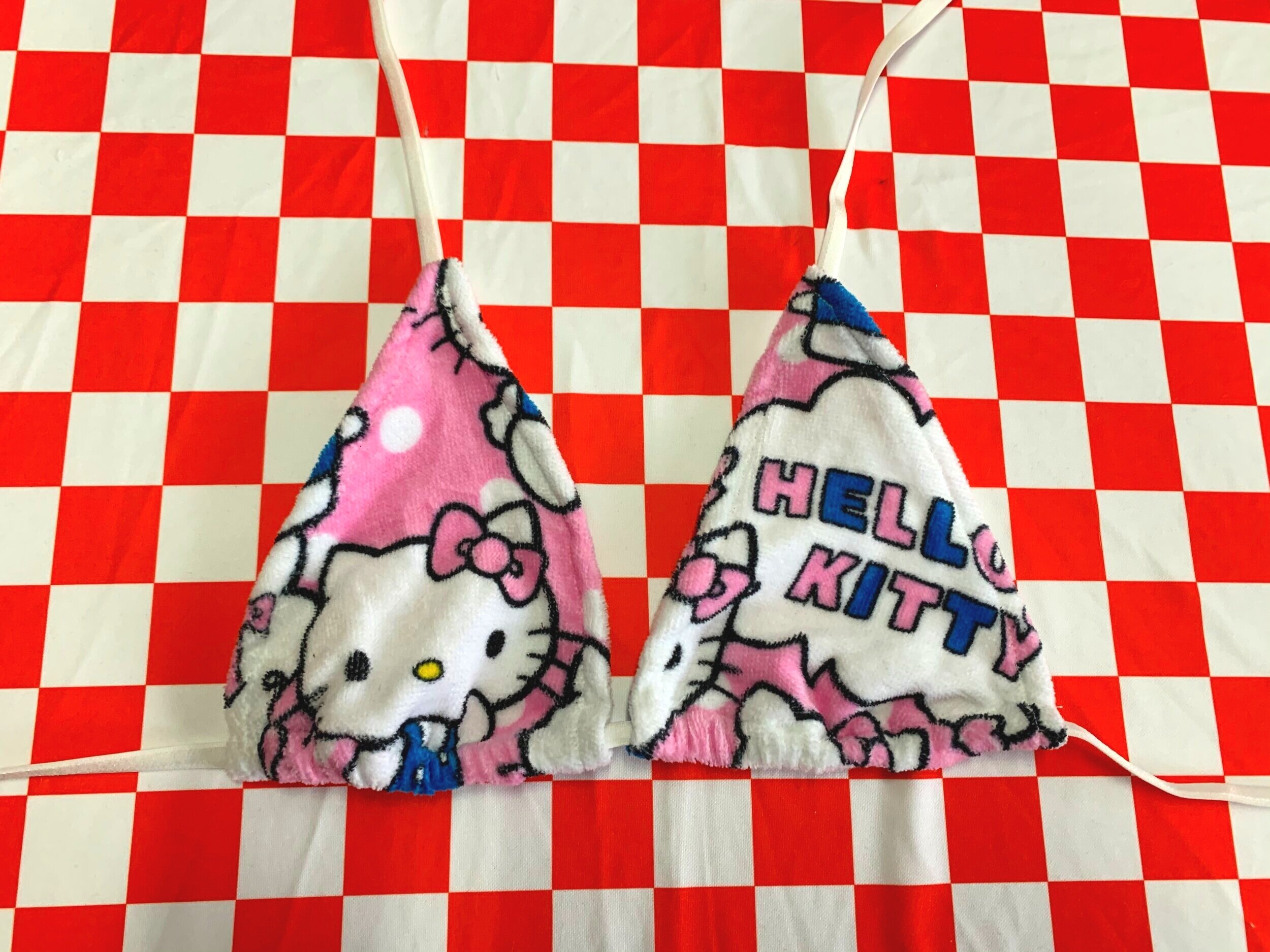 H Kitty Towel Bikini Top