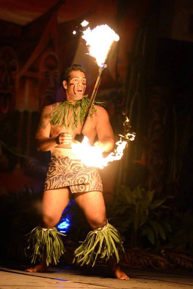 Samoan Fire Knife Dance