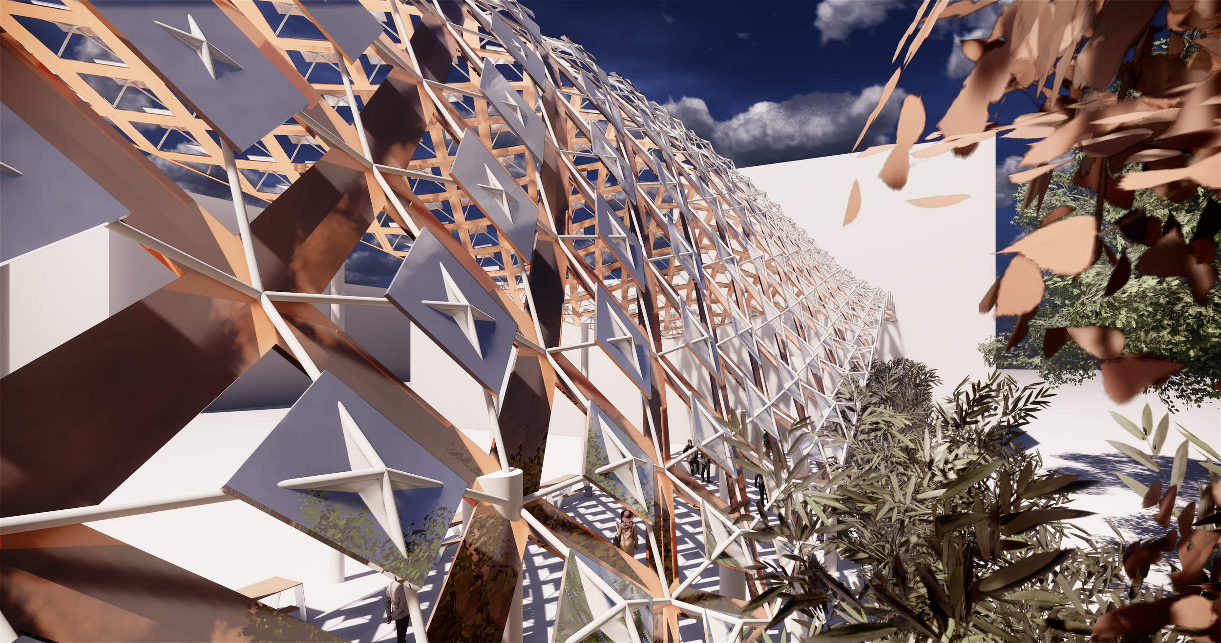 Triangulated Canopy Detail