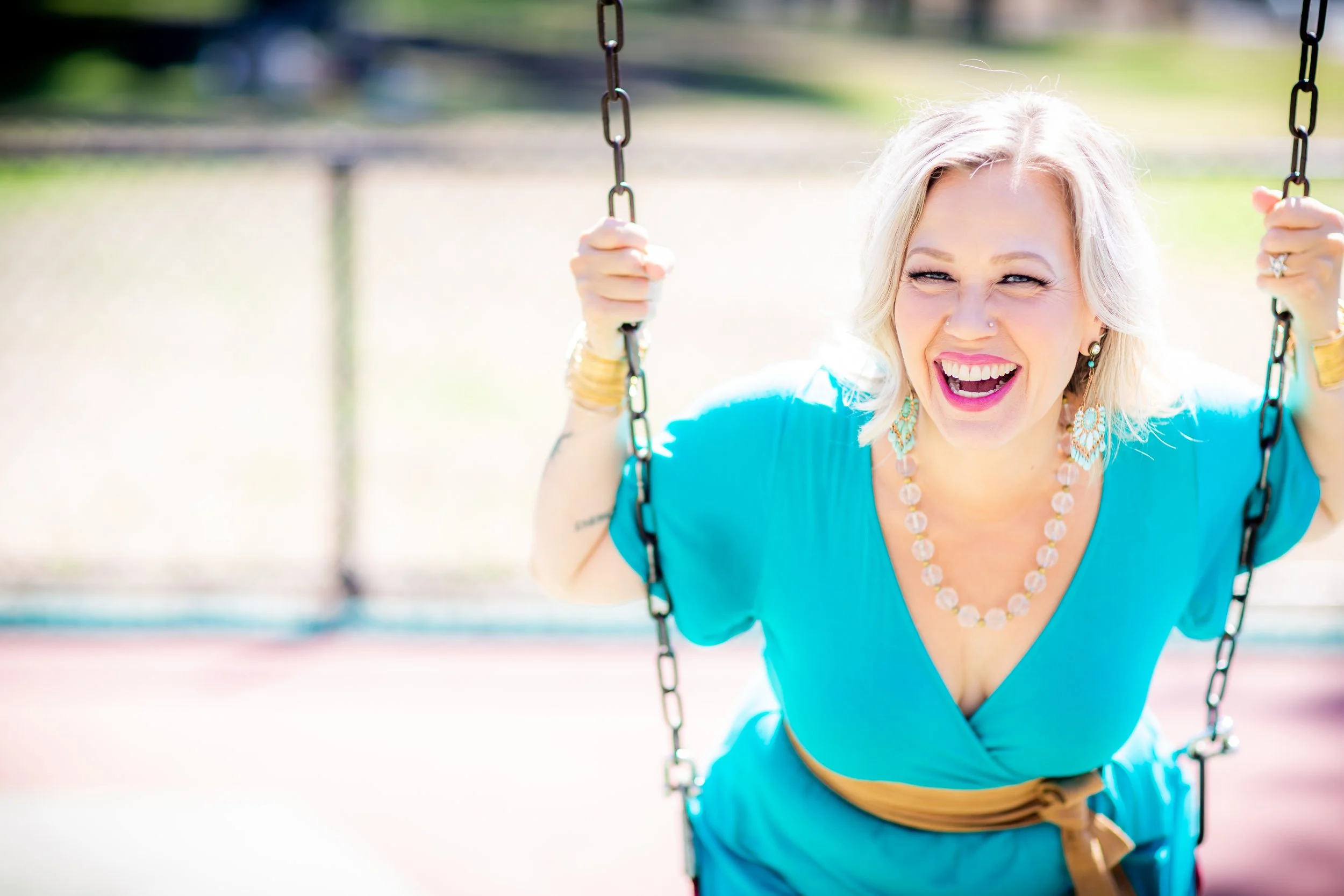 turquoise twinset on swing-21.jpg