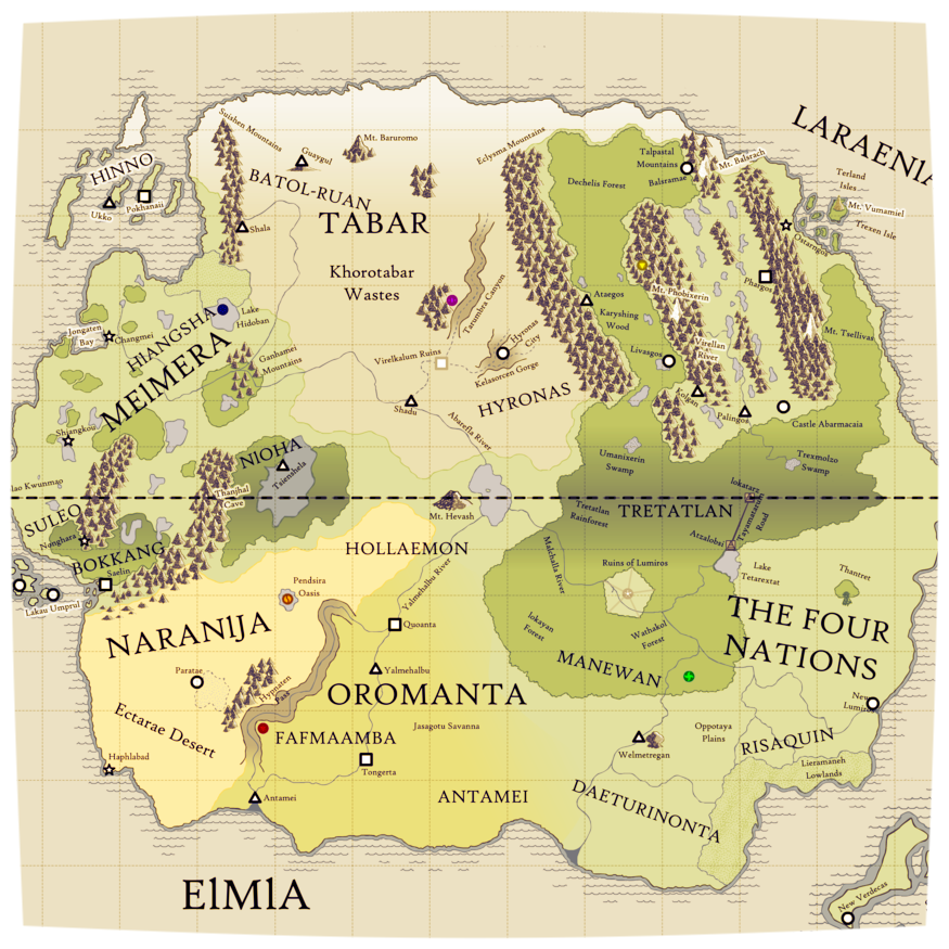 The Map of Anor , by Wesley Chu