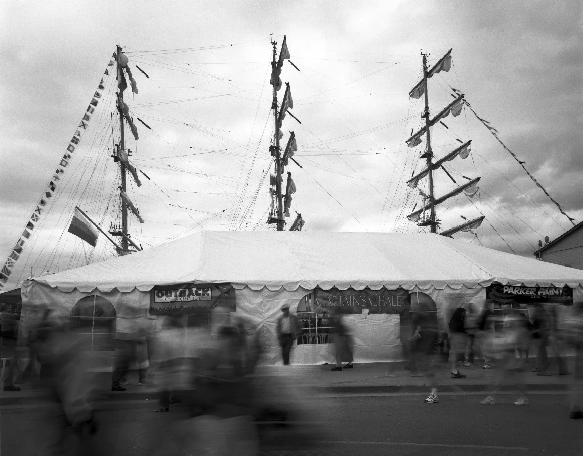 Outback Restaurant Tent at the Tall Ships Festival, 2005