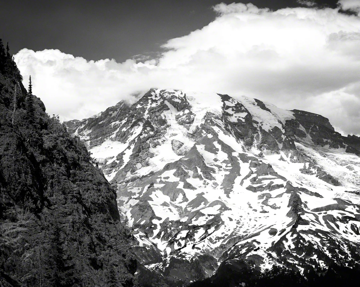 Rainier From Eagle Peak Saddle